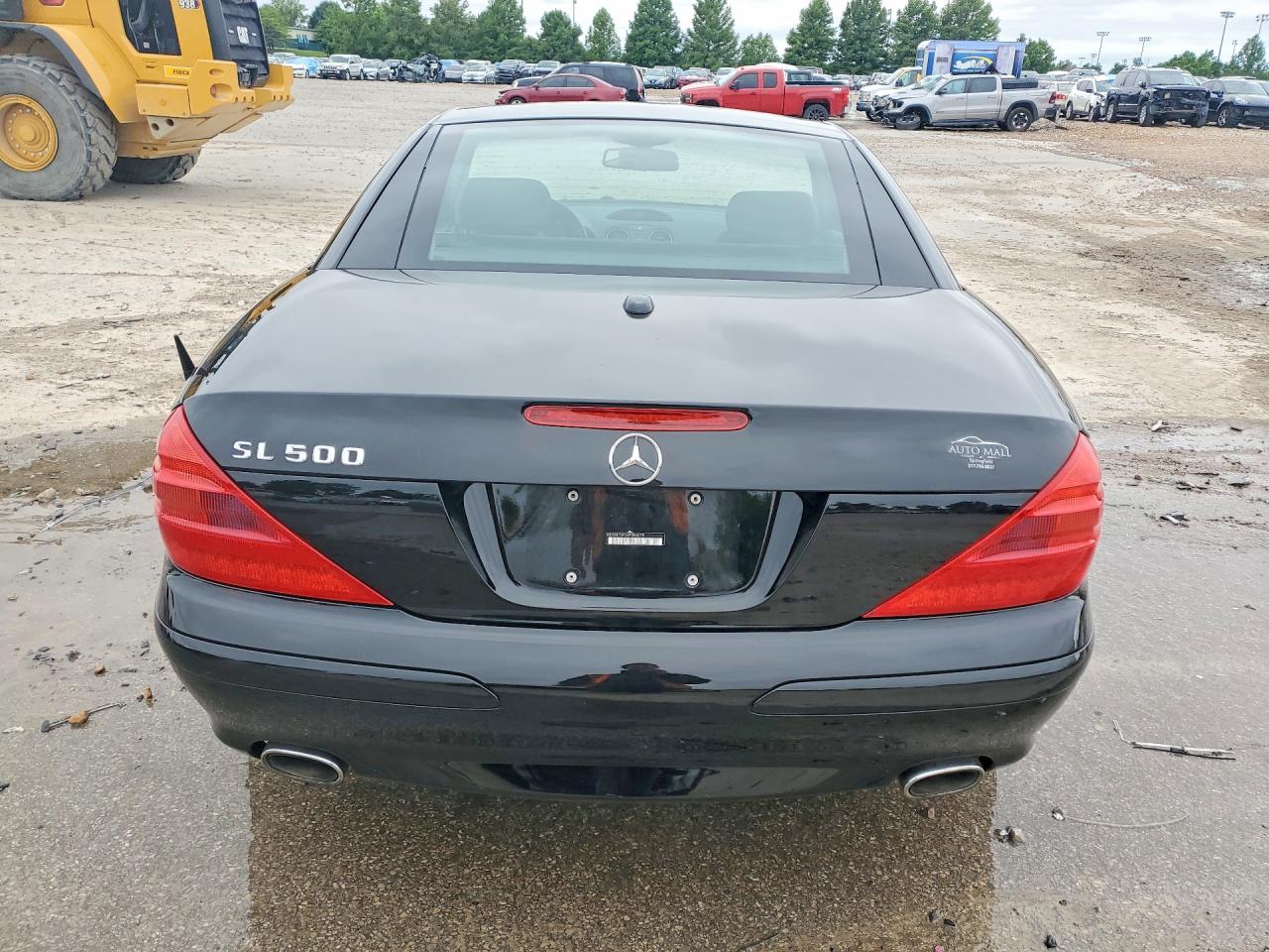 2004 Mercedes-benz Sl 500 Black vin: WDBSK75F24F086079