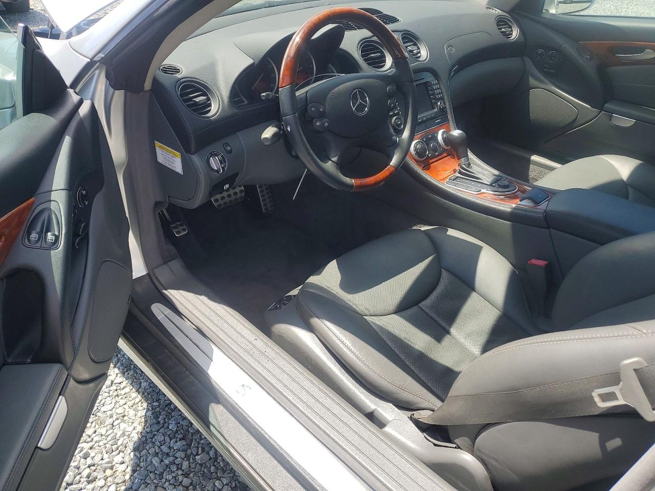 2005 Mercedes-benz Sl 500 Silver vin: WDBSK75F25F096516