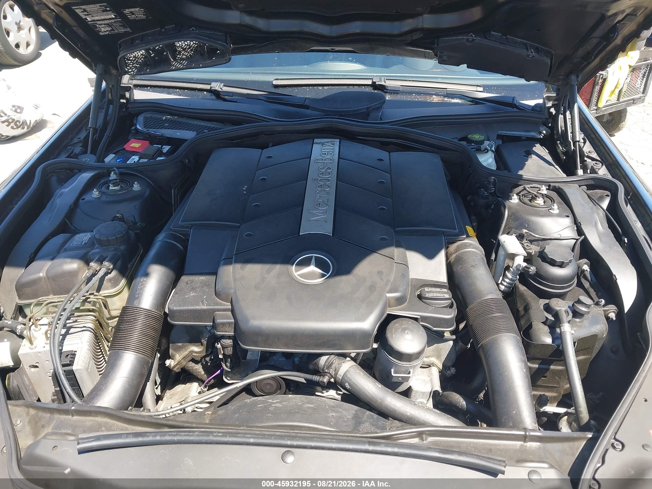 2003 Mercedes-benz Sl 500   Черный vin: WDBSK75F33F027590
