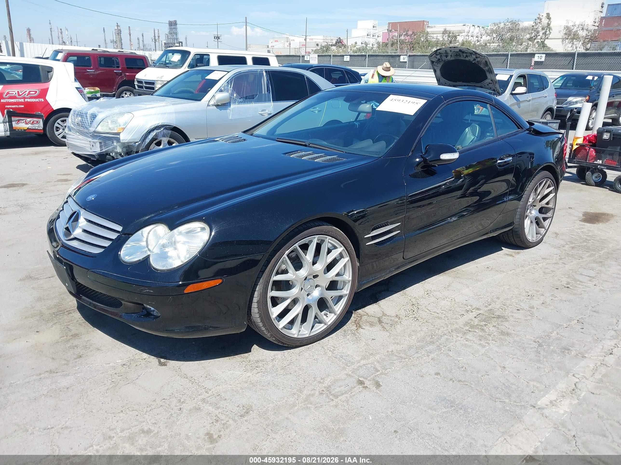 2003 Mercedes-benz Sl 500   Черный vin: WDBSK75F33F027590