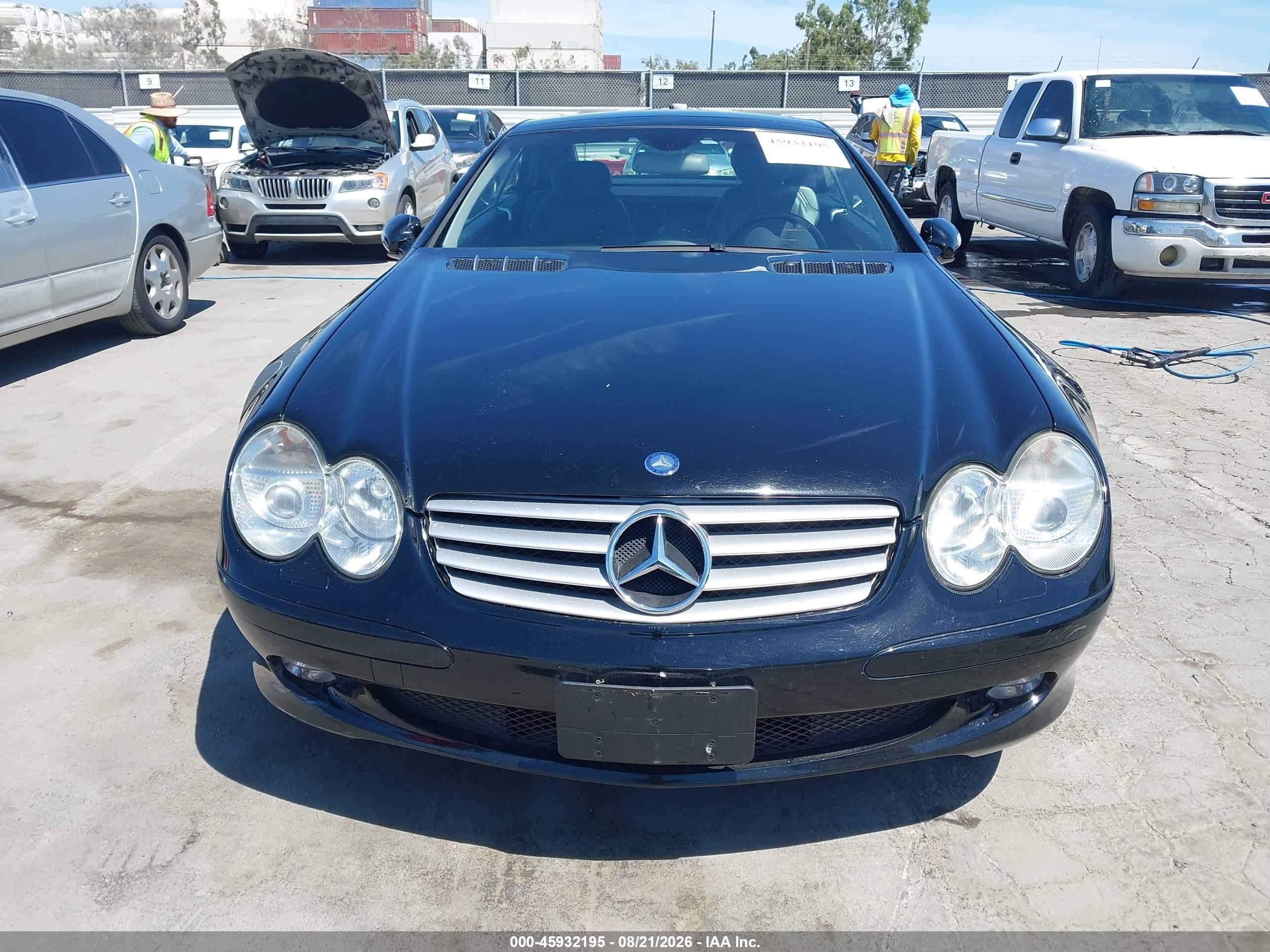 2003 Mercedes-benz Sl 500   Черный vin: WDBSK75F33F027590