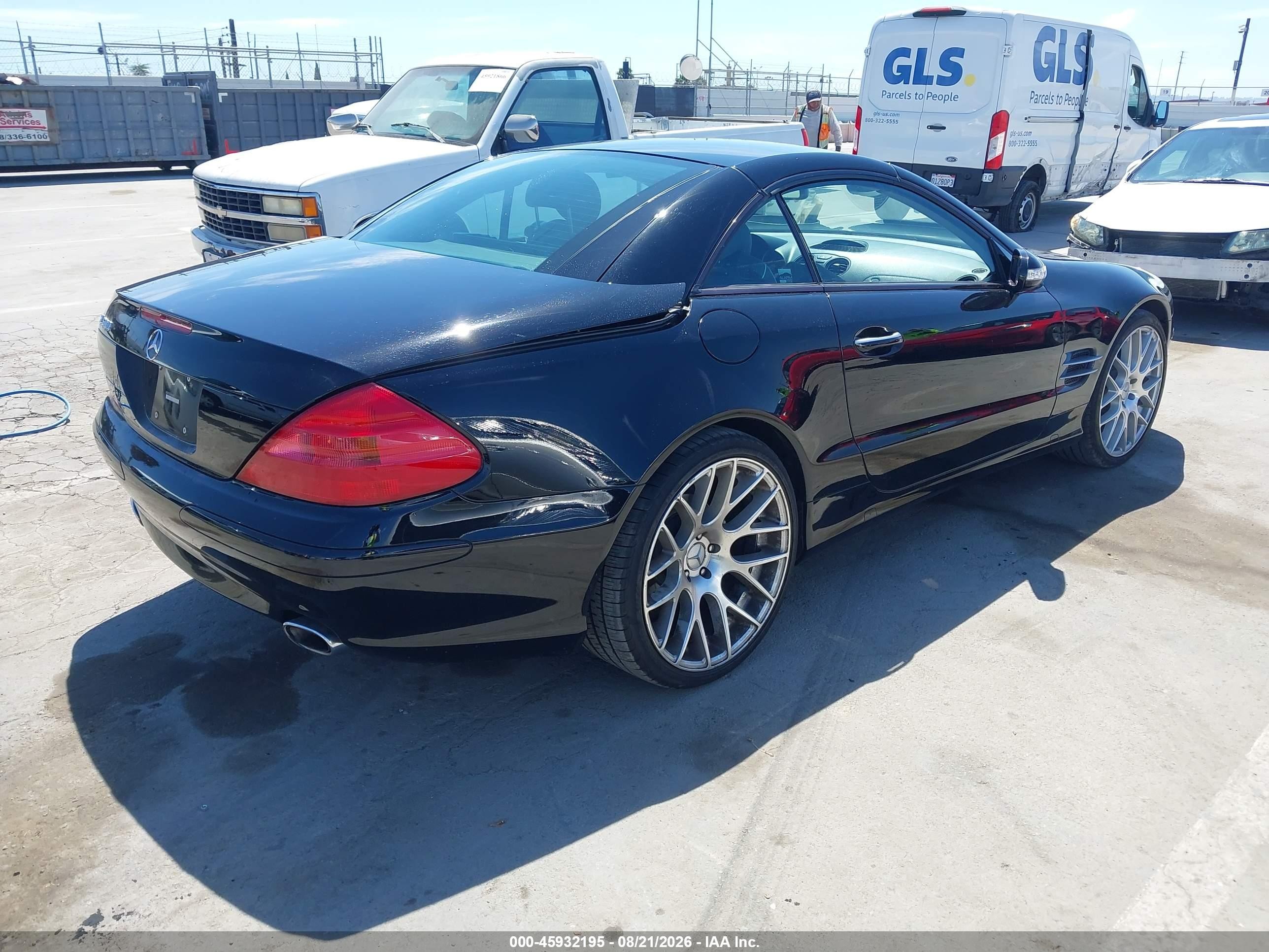 2003 Mercedes-benz Sl 500   Черный vin: WDBSK75F33F027590