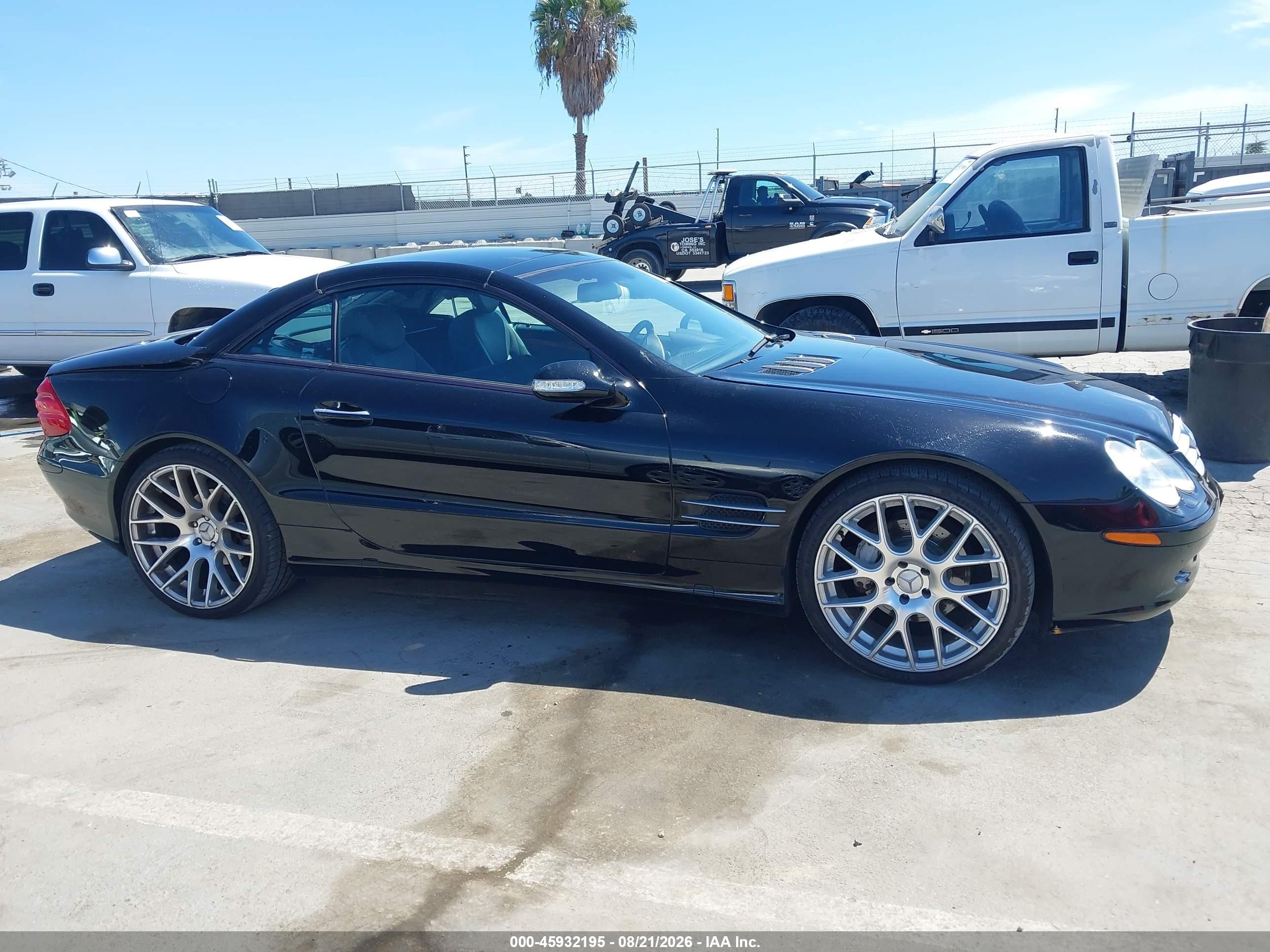 2003 Mercedes-benz Sl 500   Черный vin: WDBSK75F33F027590