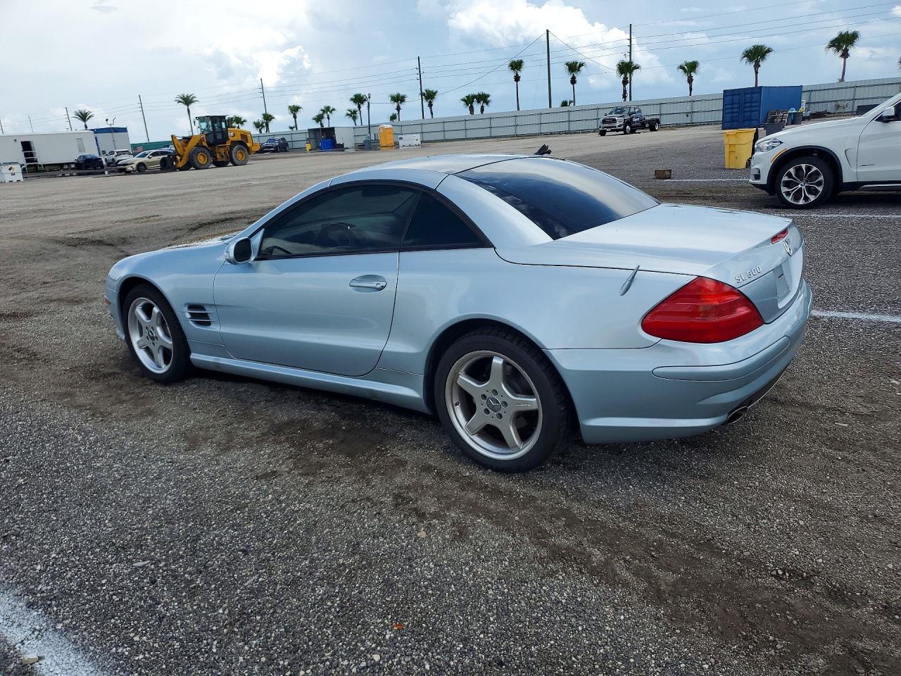 2003 Mercedes-benz Sl 500r Silver vin: WDBSK75F33F031395