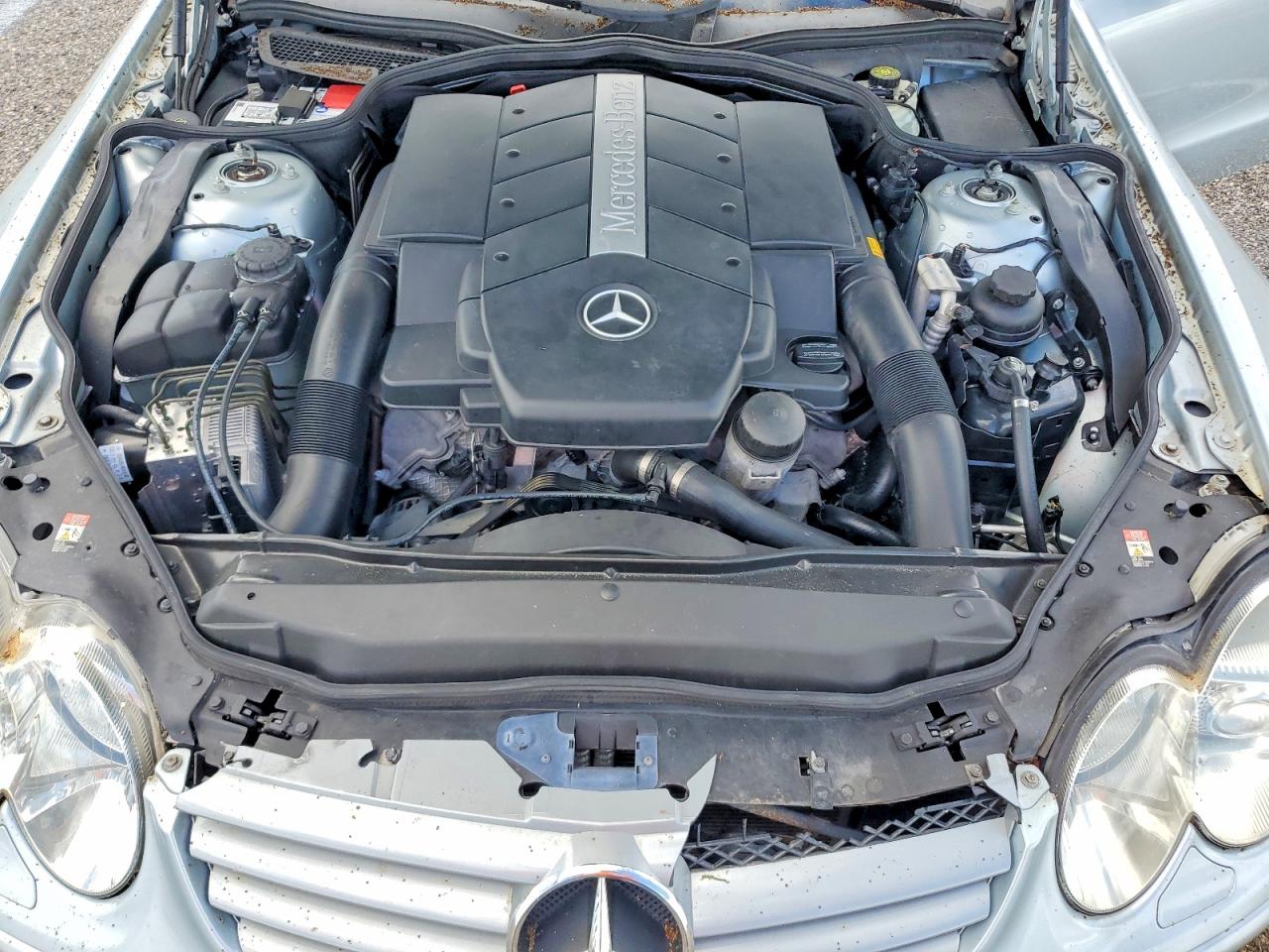 2003 Mercedes-benz Sl 500r Silver vin: WDBSK75F33F031395
