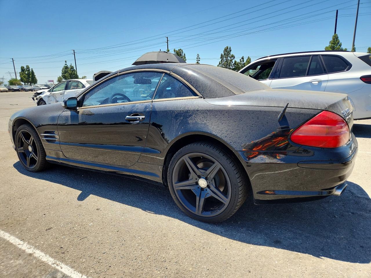 2003 Mercedes-benz Sl 500r Black vin: WDBSK75F33F039870