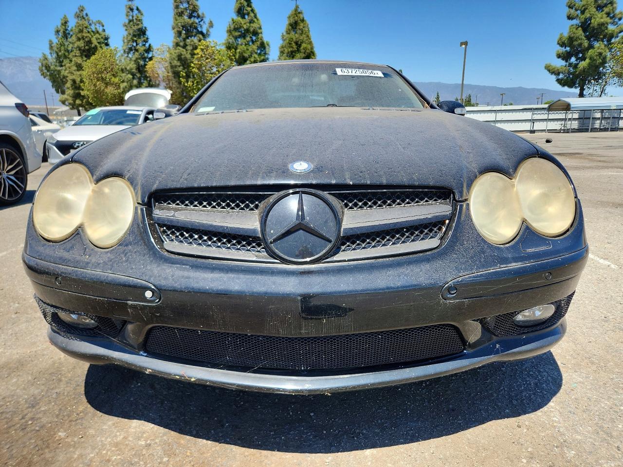 2003 Mercedes-benz Sl 500r Black vin: WDBSK75F33F039870