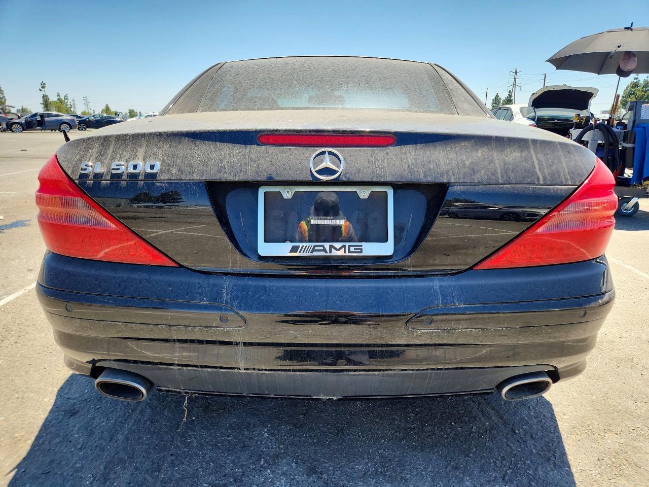 2003 Mercedes-benz Sl 500r Black vin: WDBSK75F33F039870