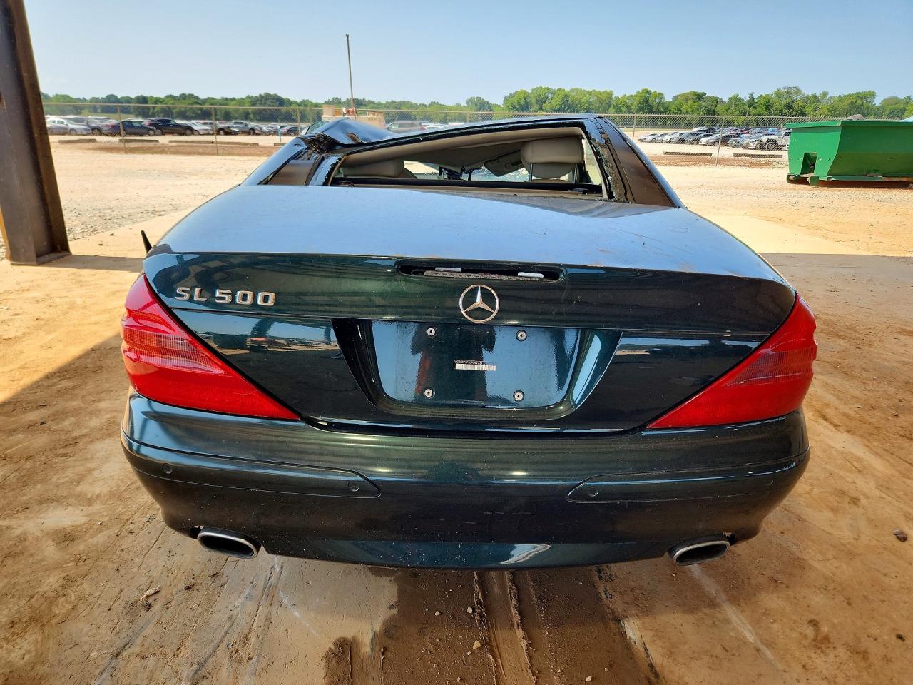 2003 Mercedes-benz Sl 500r Green vin: WDBSK75F33F042221