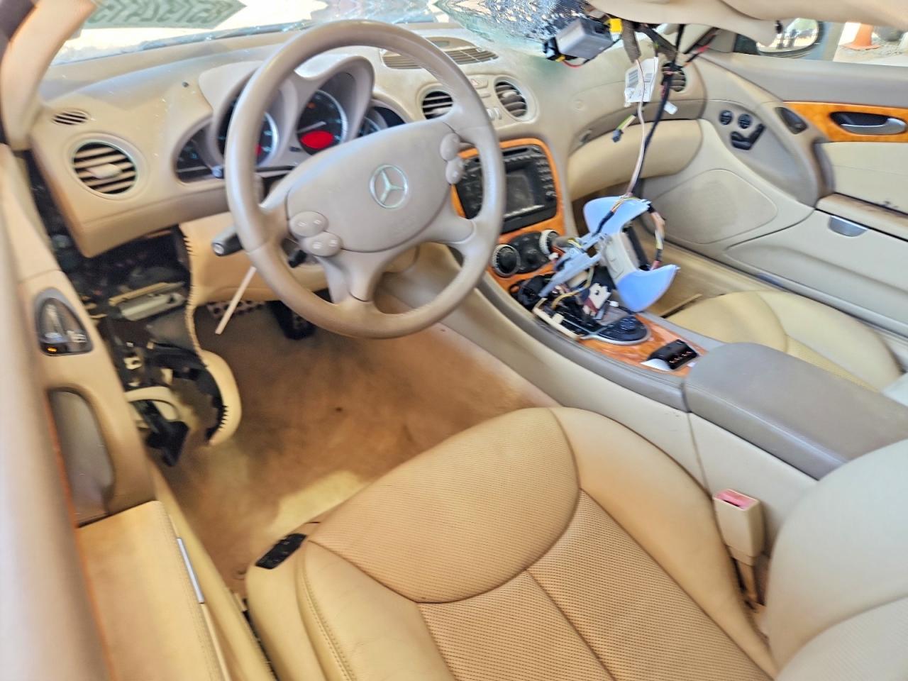 2003 Mercedes-benz Sl 500r Green vin: WDBSK75F33F042221
