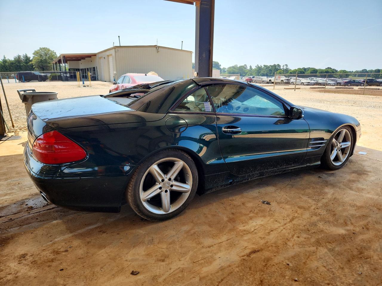 2003 Mercedes-benz Sl 500r Green vin: WDBSK75F33F042221
