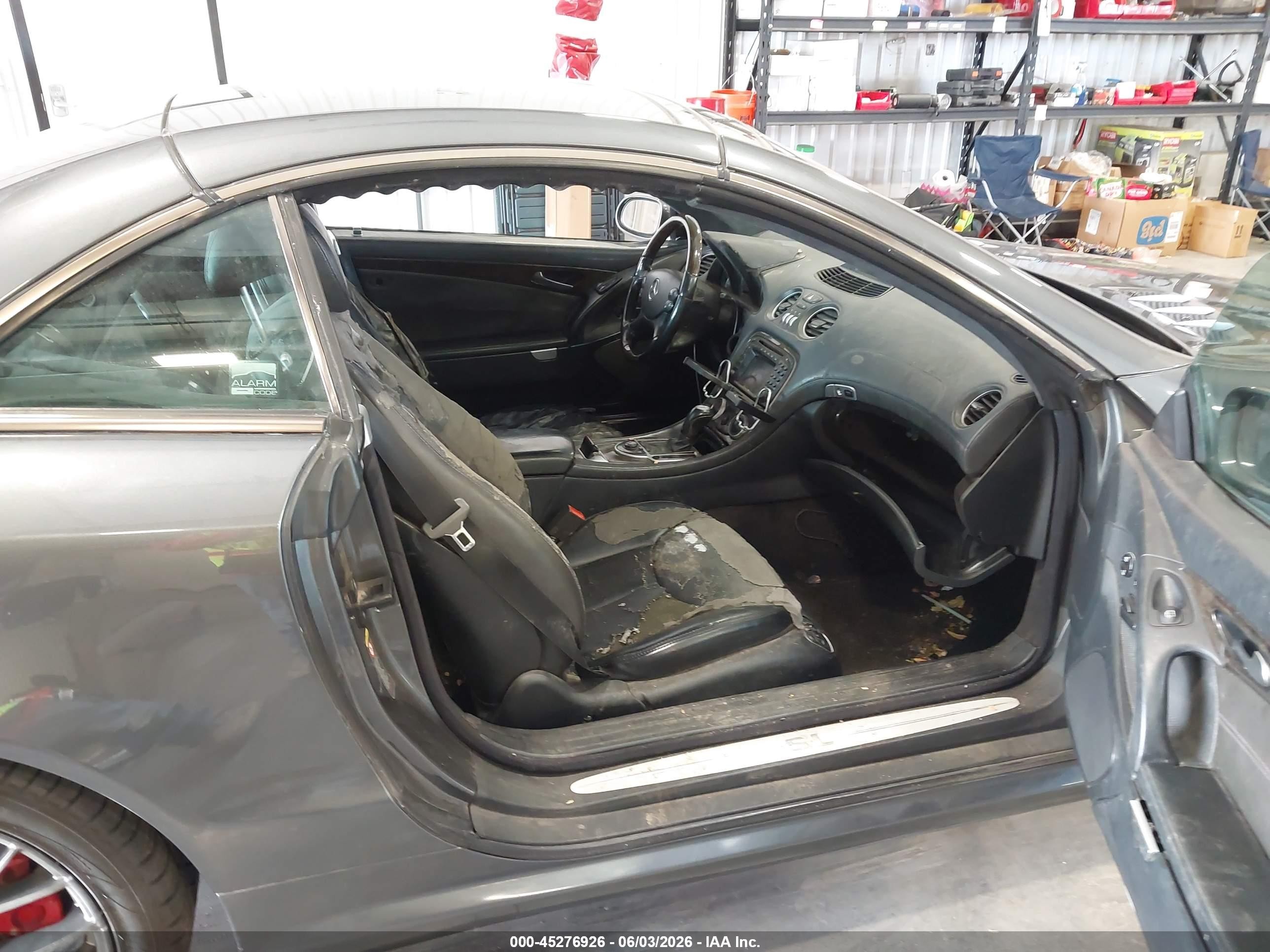 2003 Mercedes-benz Sl 500   Gray vin: WDBSK75F33F045104