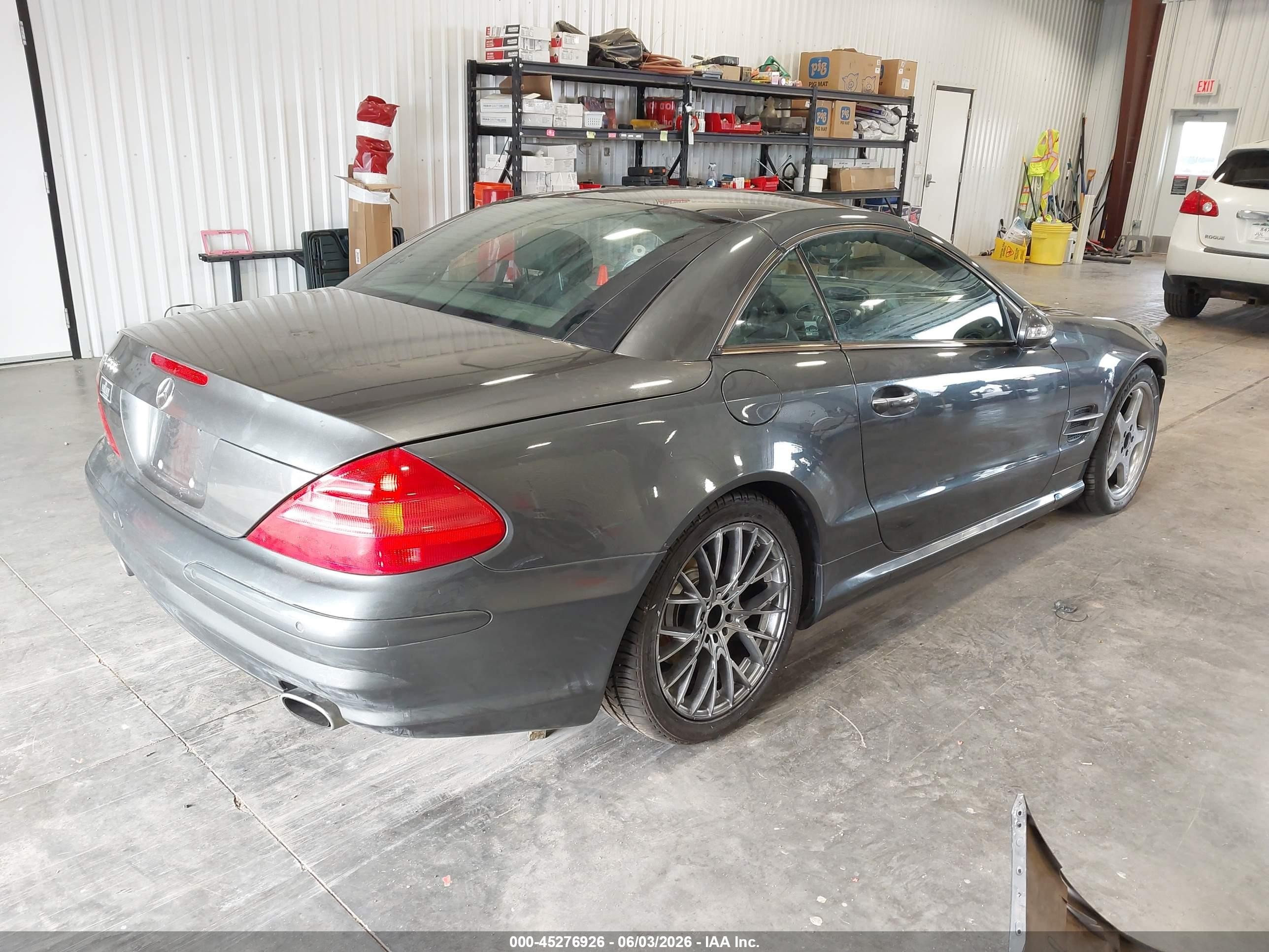 2003 Mercedes-benz Sl 500   Gray vin: WDBSK75F33F045104
