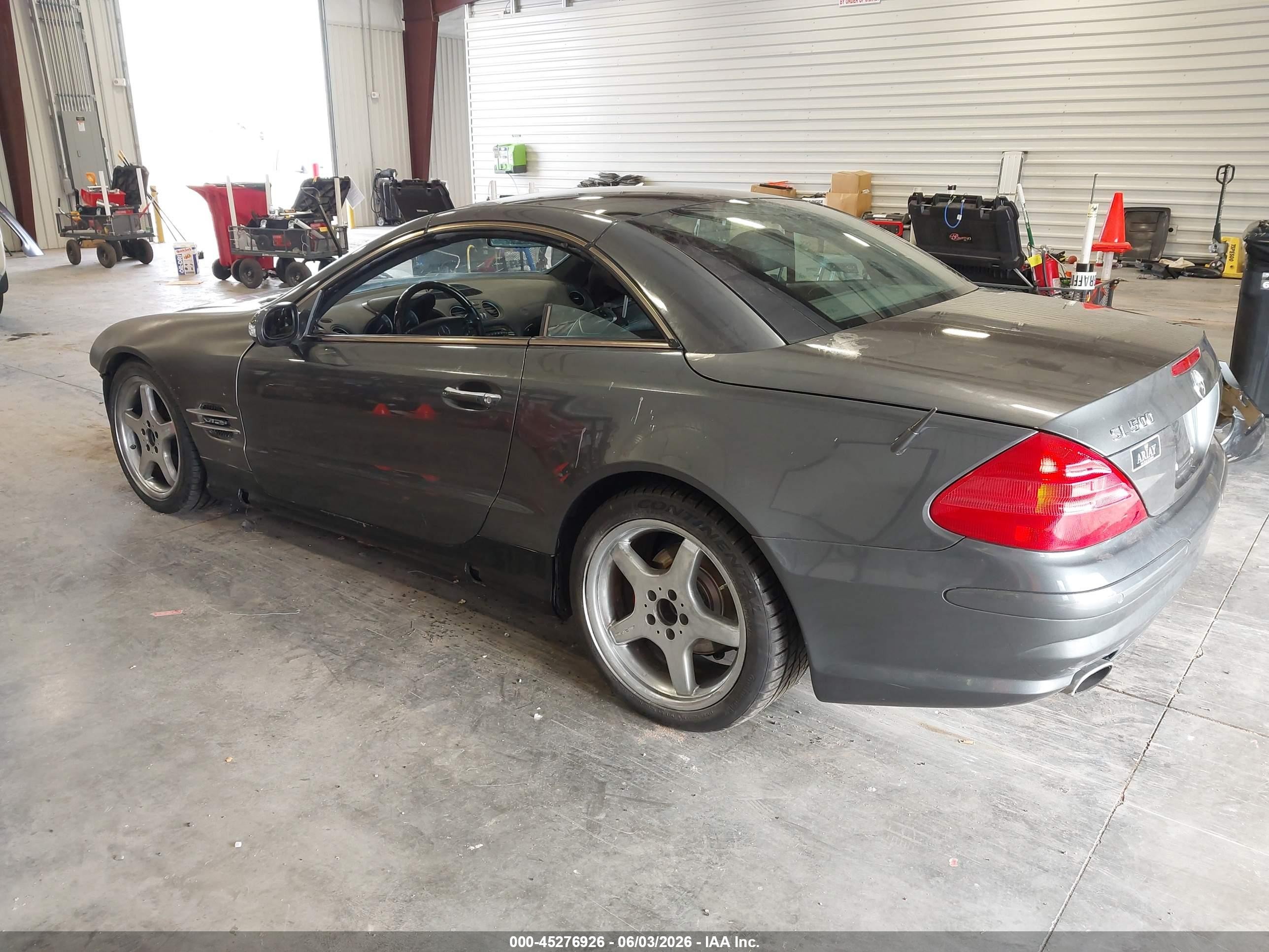 2003 Mercedes-benz Sl 500   Gray vin: WDBSK75F33F045104