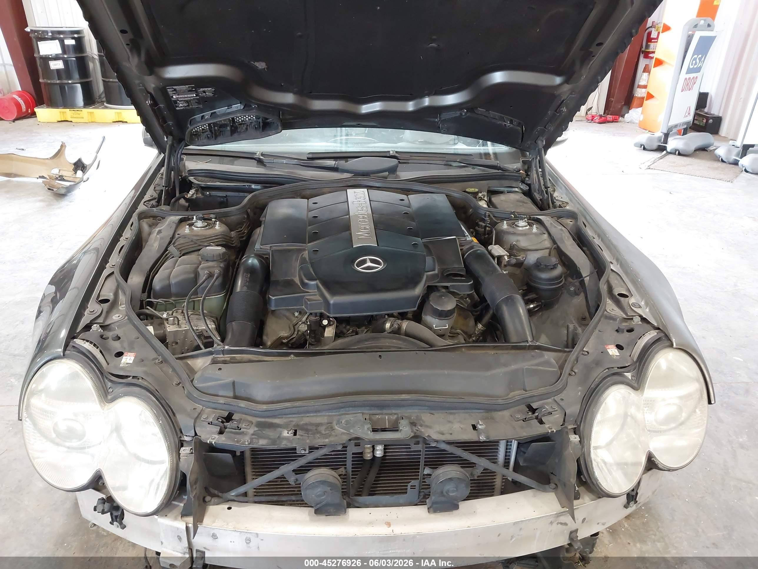 2003 Mercedes-benz Sl 500   Gray vin: WDBSK75F33F045104