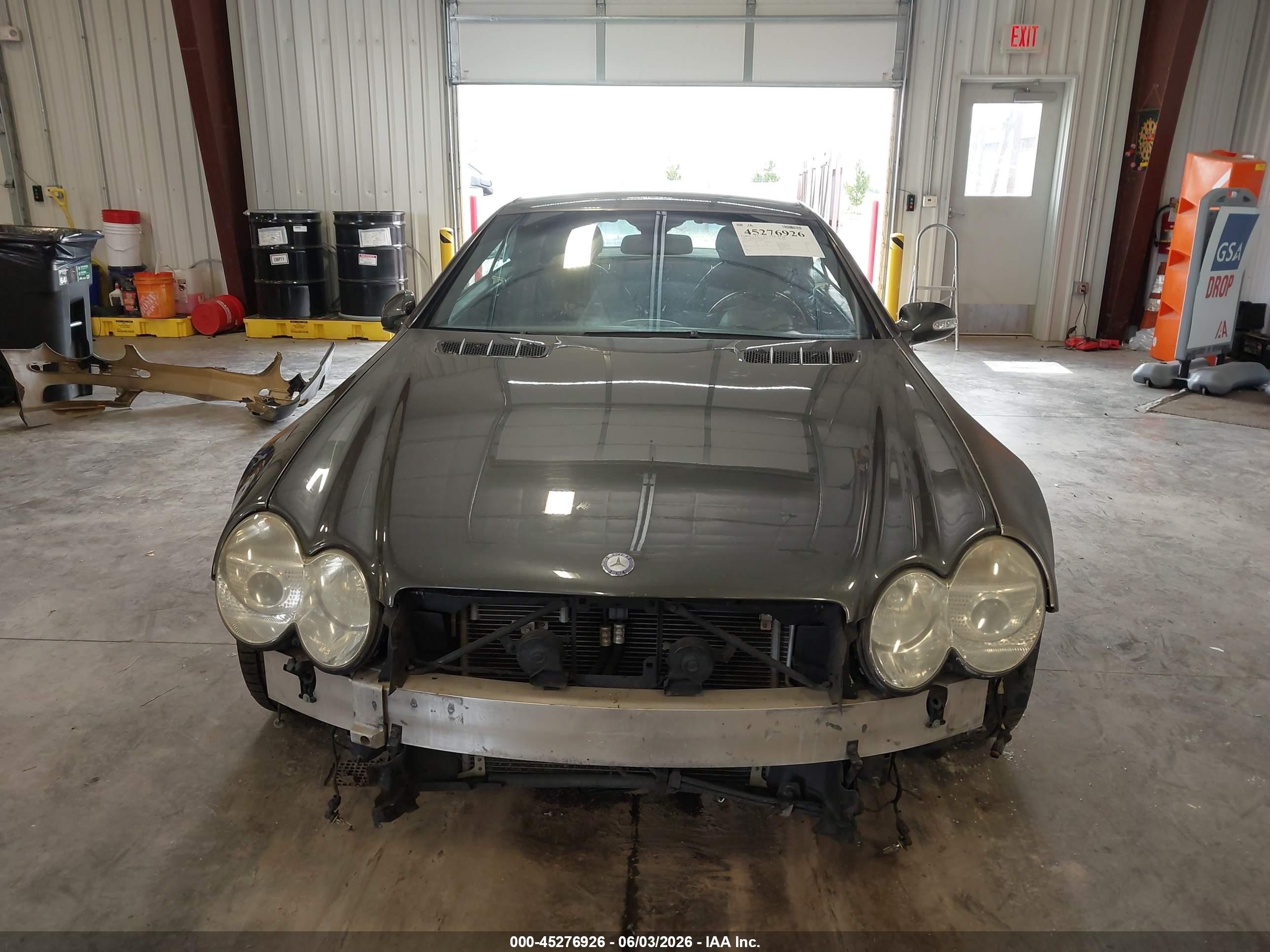 2003 Mercedes-benz Sl 500   Gray vin: WDBSK75F33F045104