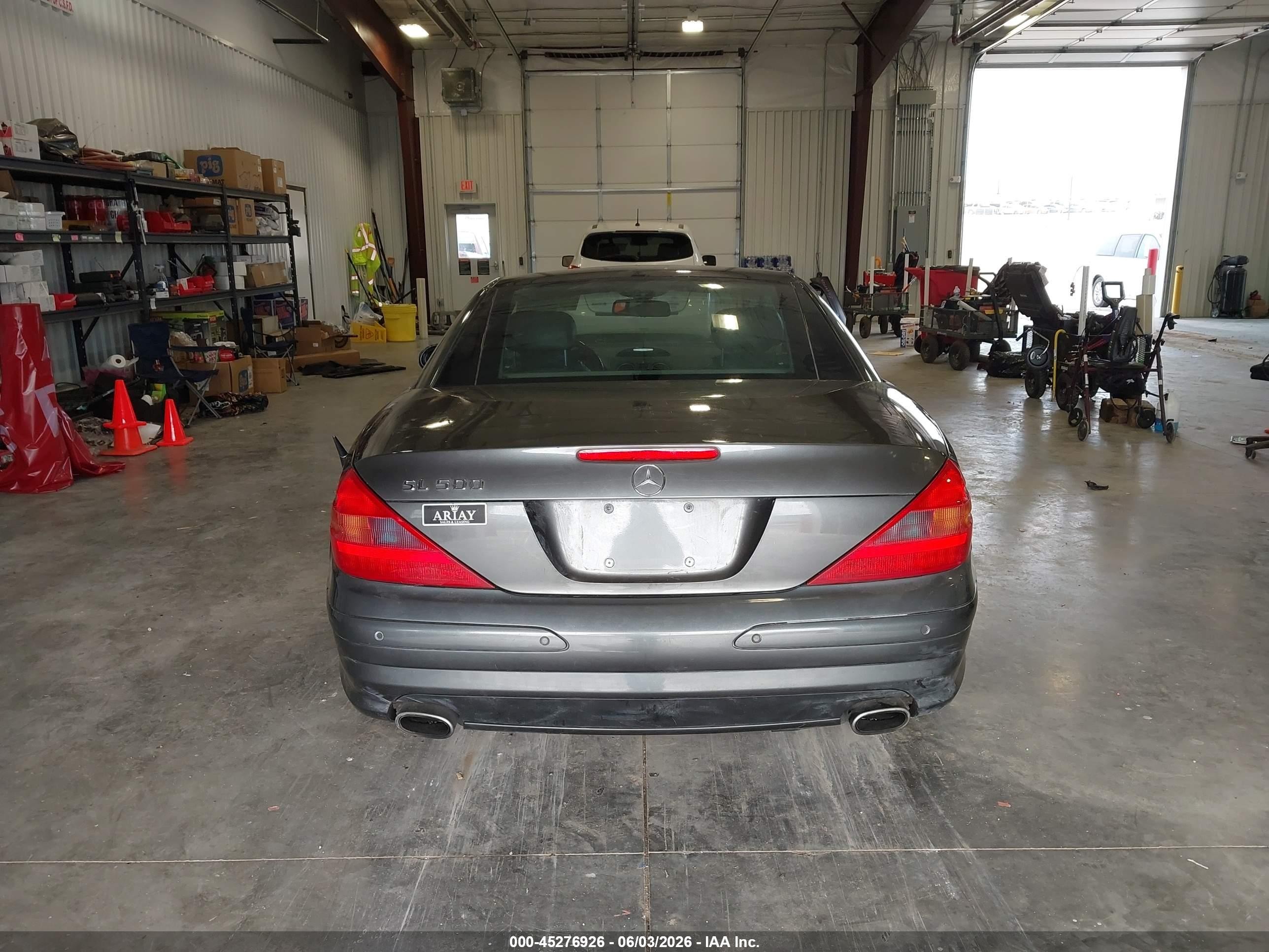 2003 Mercedes-benz Sl 500   Gray vin: WDBSK75F33F045104