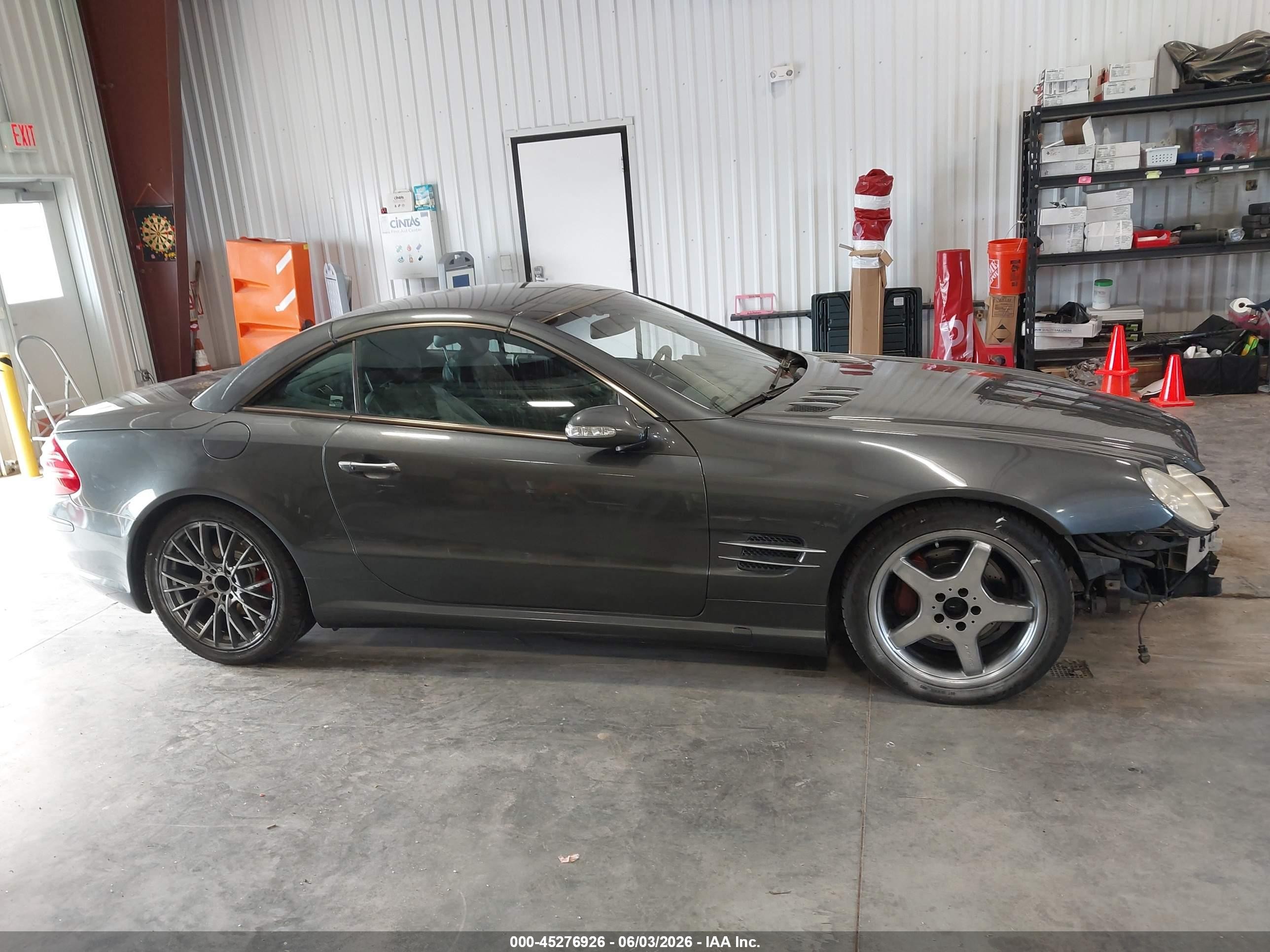 2003 Mercedes-benz Sl 500   Gray vin: WDBSK75F33F045104