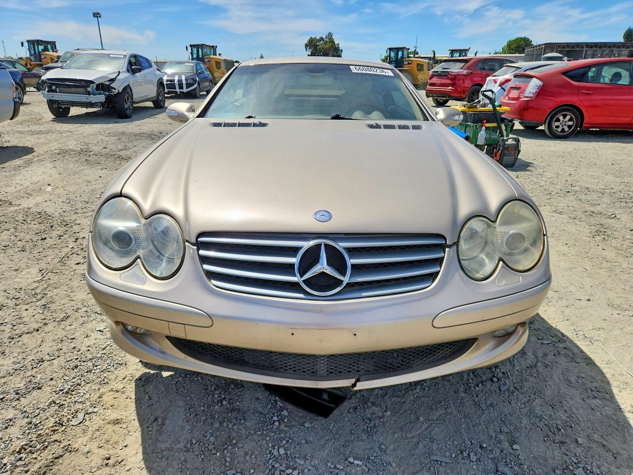 2003 Mercedes-benz Sl 500r Tan vin: WDBSK75F33F045877