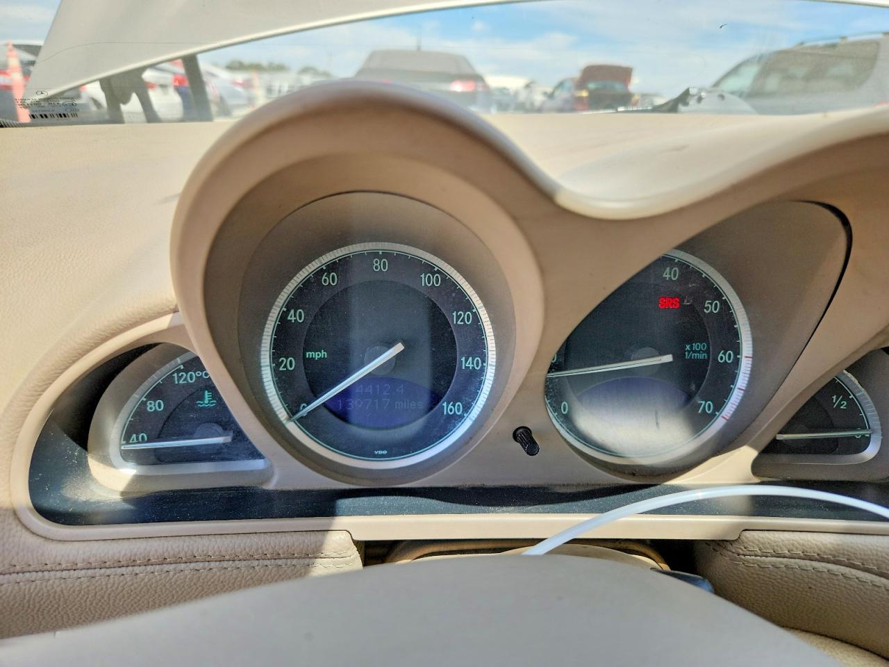 2003 Mercedes-benz Sl 500r Tan vin: WDBSK75F33F045877
