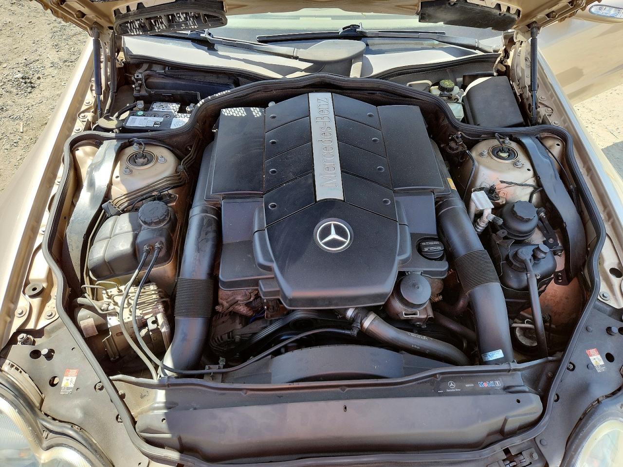 2003 Mercedes-benz Sl 500r Tan vin: WDBSK75F33F045877