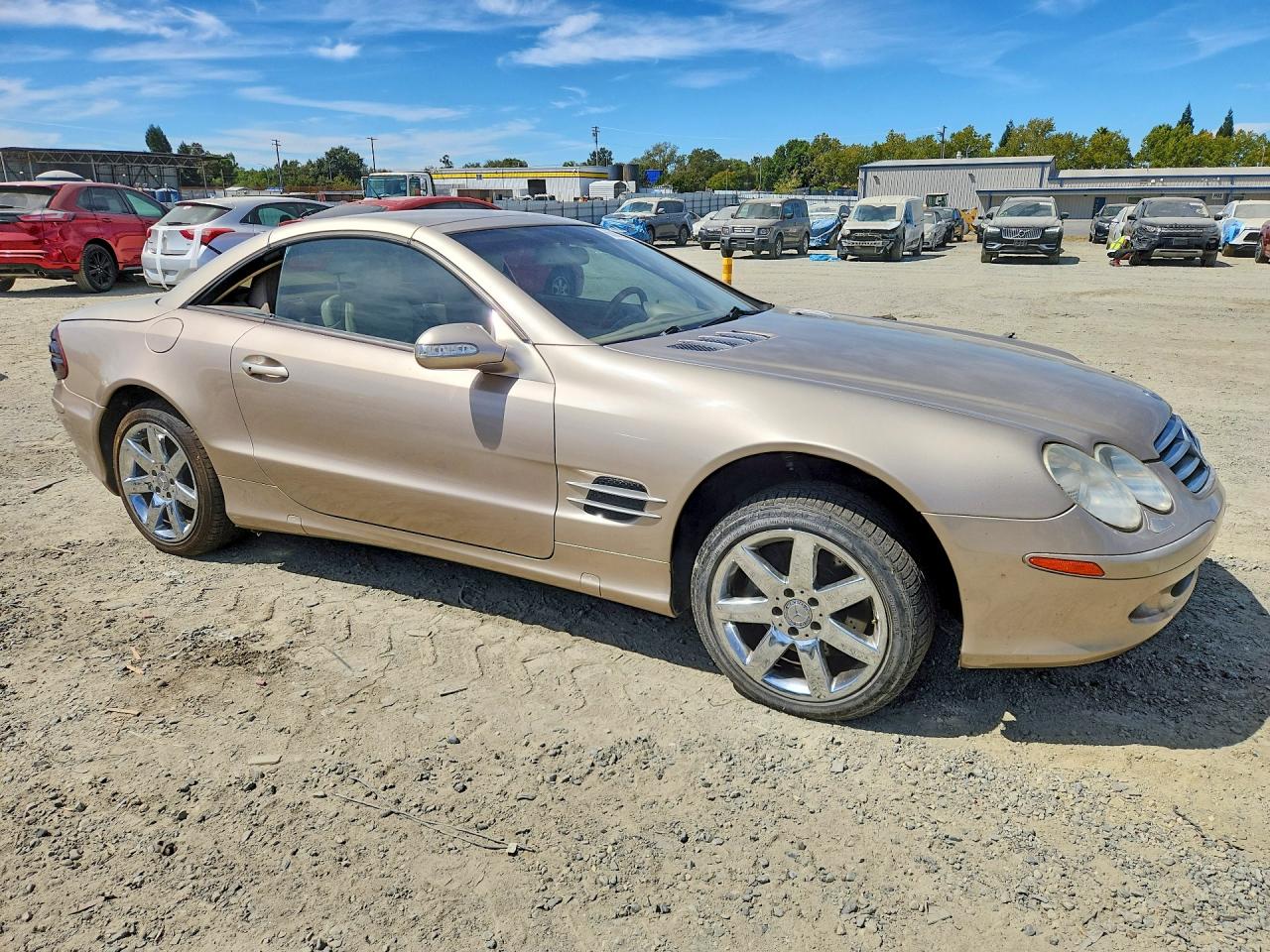 2003 Mercedes-benz Sl 500r Tan vin: WDBSK75F33F045877