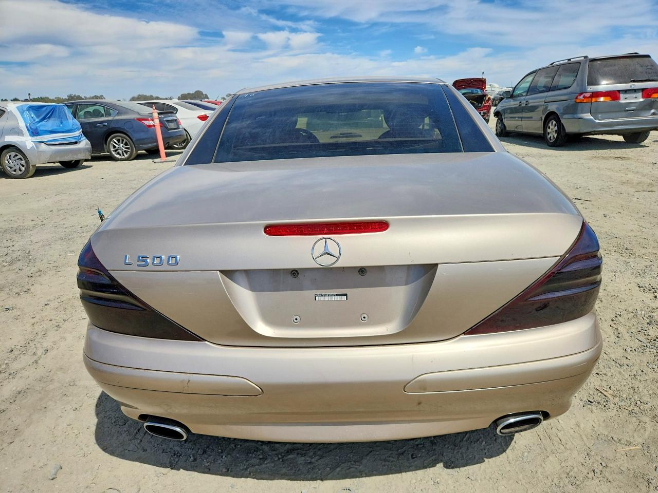 2003 Mercedes-benz Sl 500r Tan vin: WDBSK75F33F045877