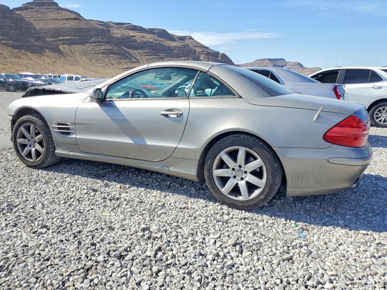 2003 Mercedes-benz Sl 500r Silver vin: WDBSK75F33F052814