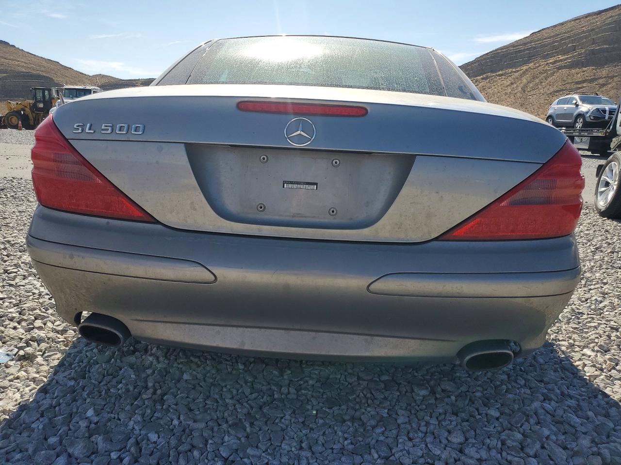 2003 Mercedes-benz Sl 500r Silver vin: WDBSK75F33F052814