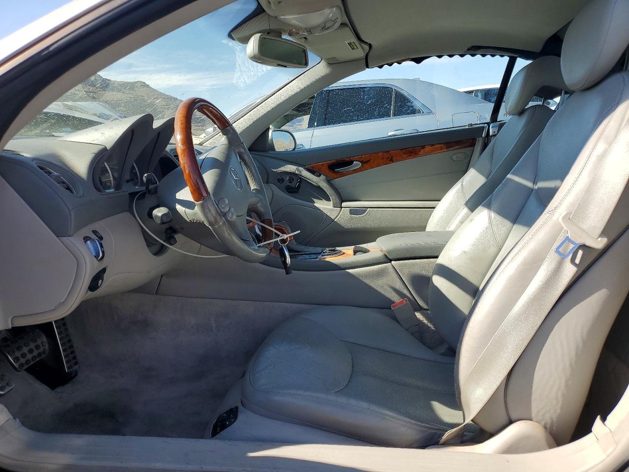2003 Mercedes-benz Sl 500r Silver vin: WDBSK75F33F052814