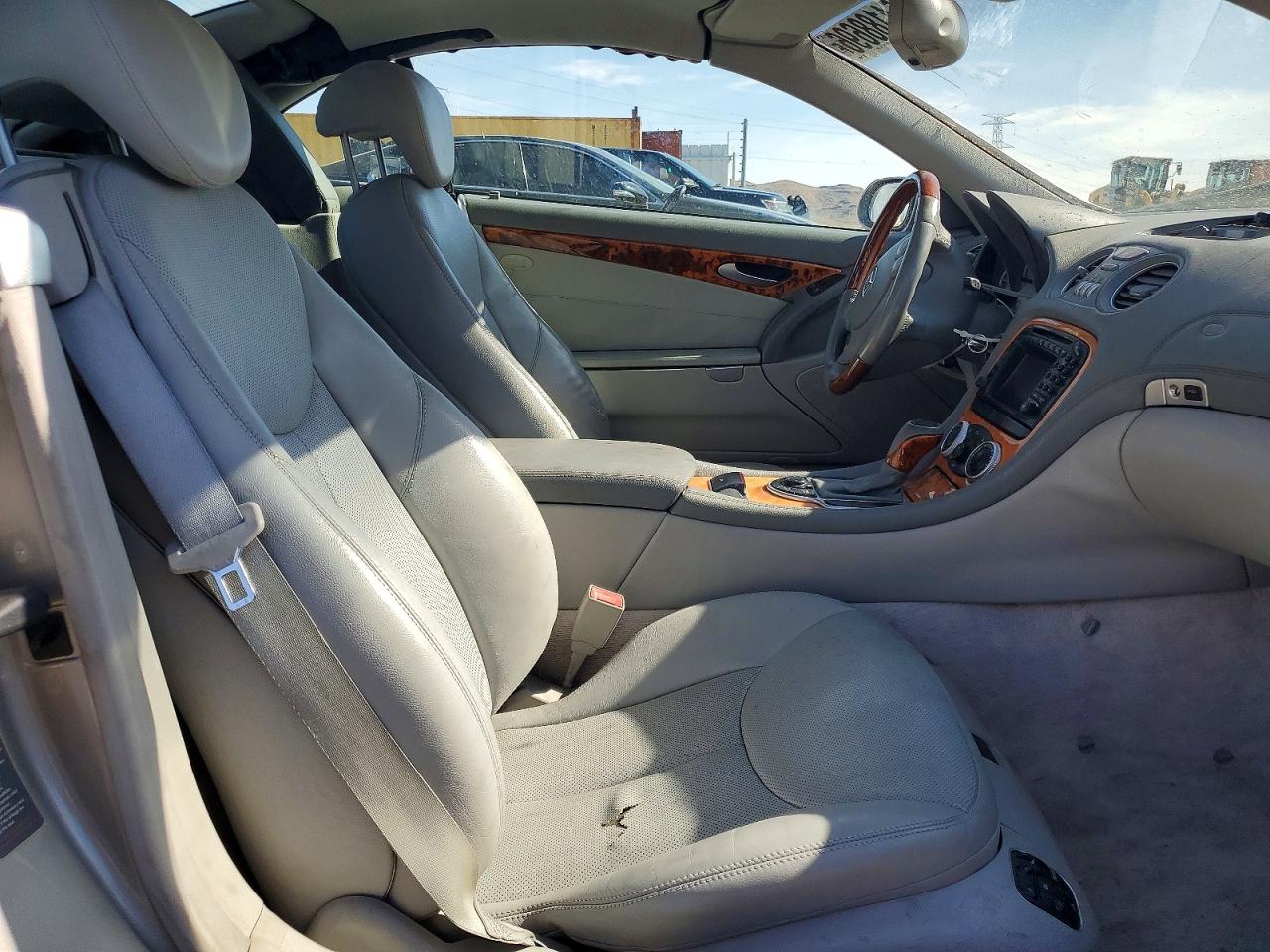 2003 Mercedes-benz Sl 500r Silver vin: WDBSK75F33F052814