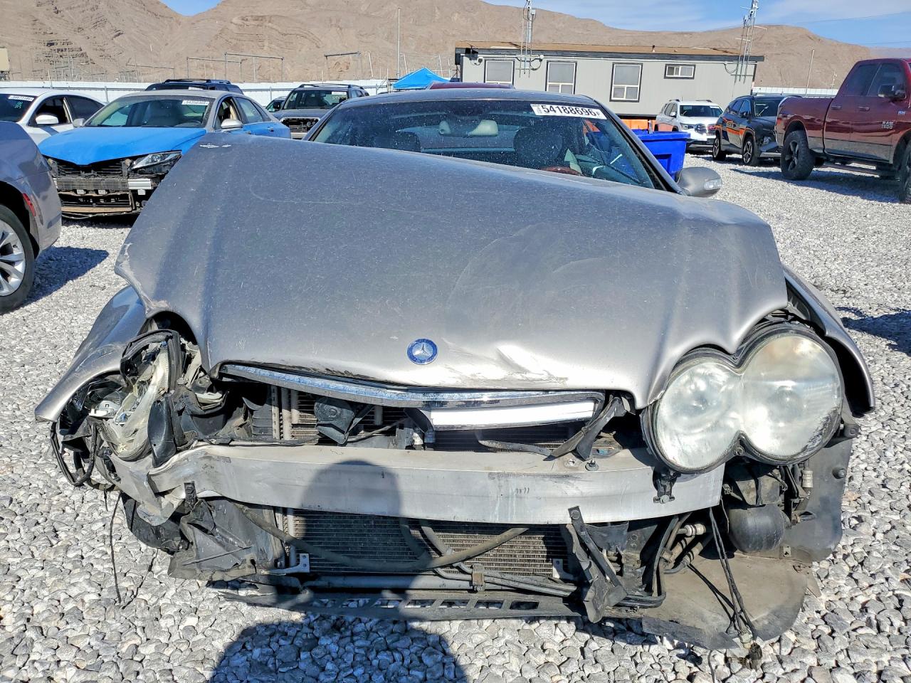 2003 Mercedes-benz Sl 500r Silver vin: WDBSK75F33F052814