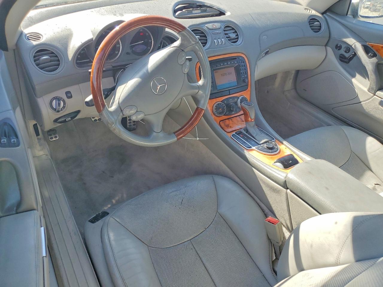 2003 Mercedes-benz Sl 500r Silver vin: WDBSK75F33F052814