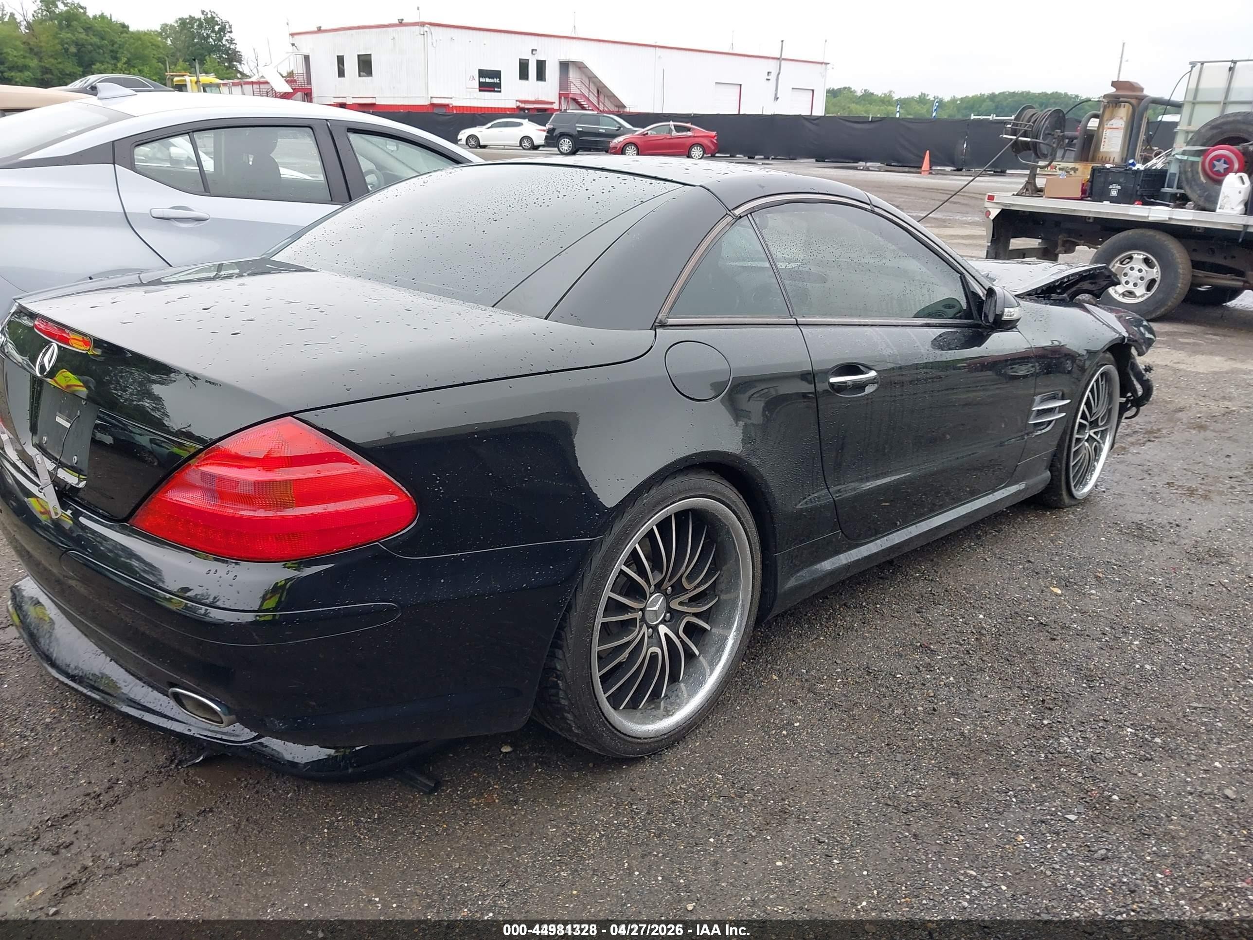 2003 Mercedes-benz Sl 500   Black vin: WDBSK75F33F060962