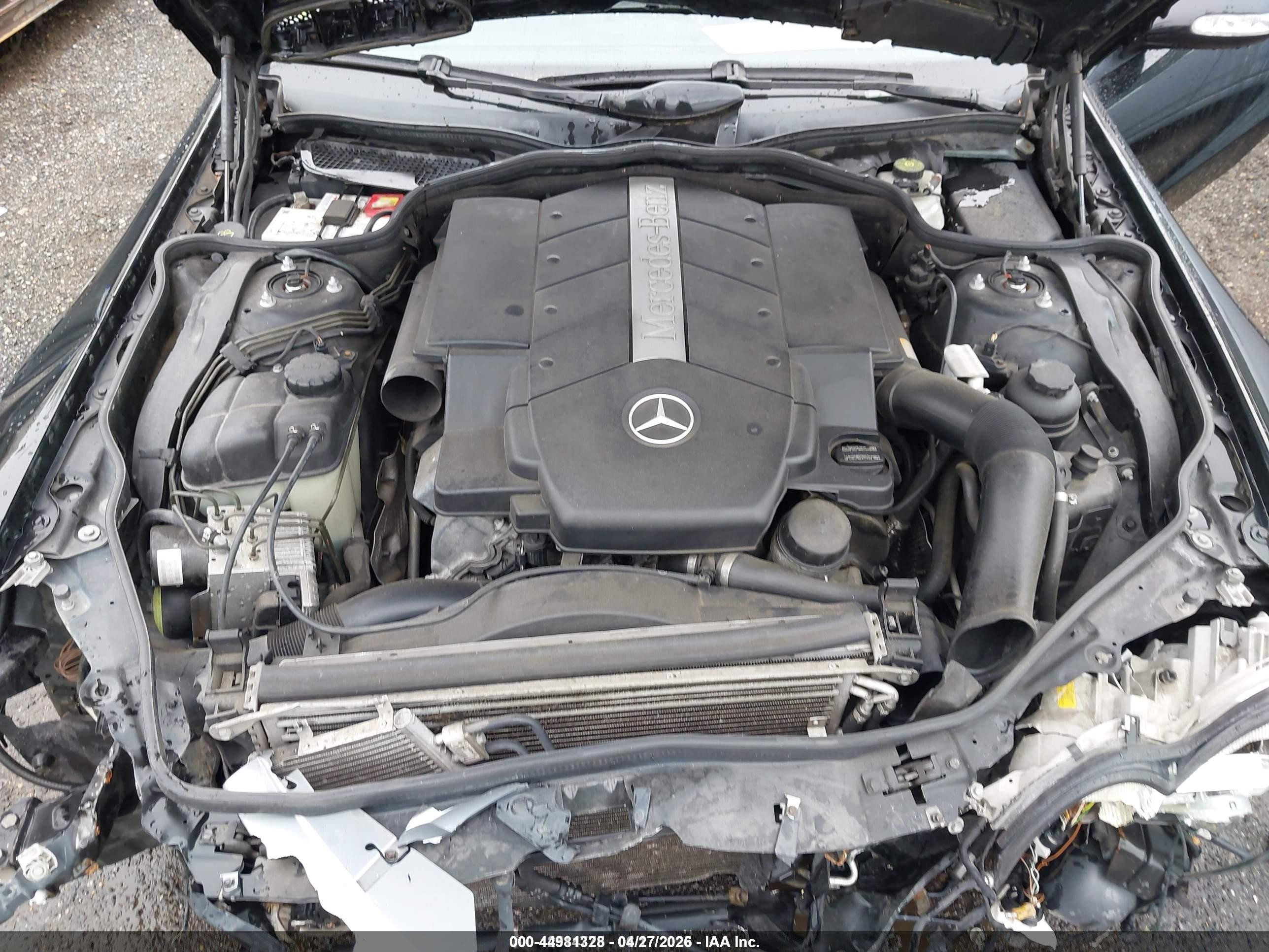 2003 Mercedes-benz Sl 500   Black vin: WDBSK75F33F060962