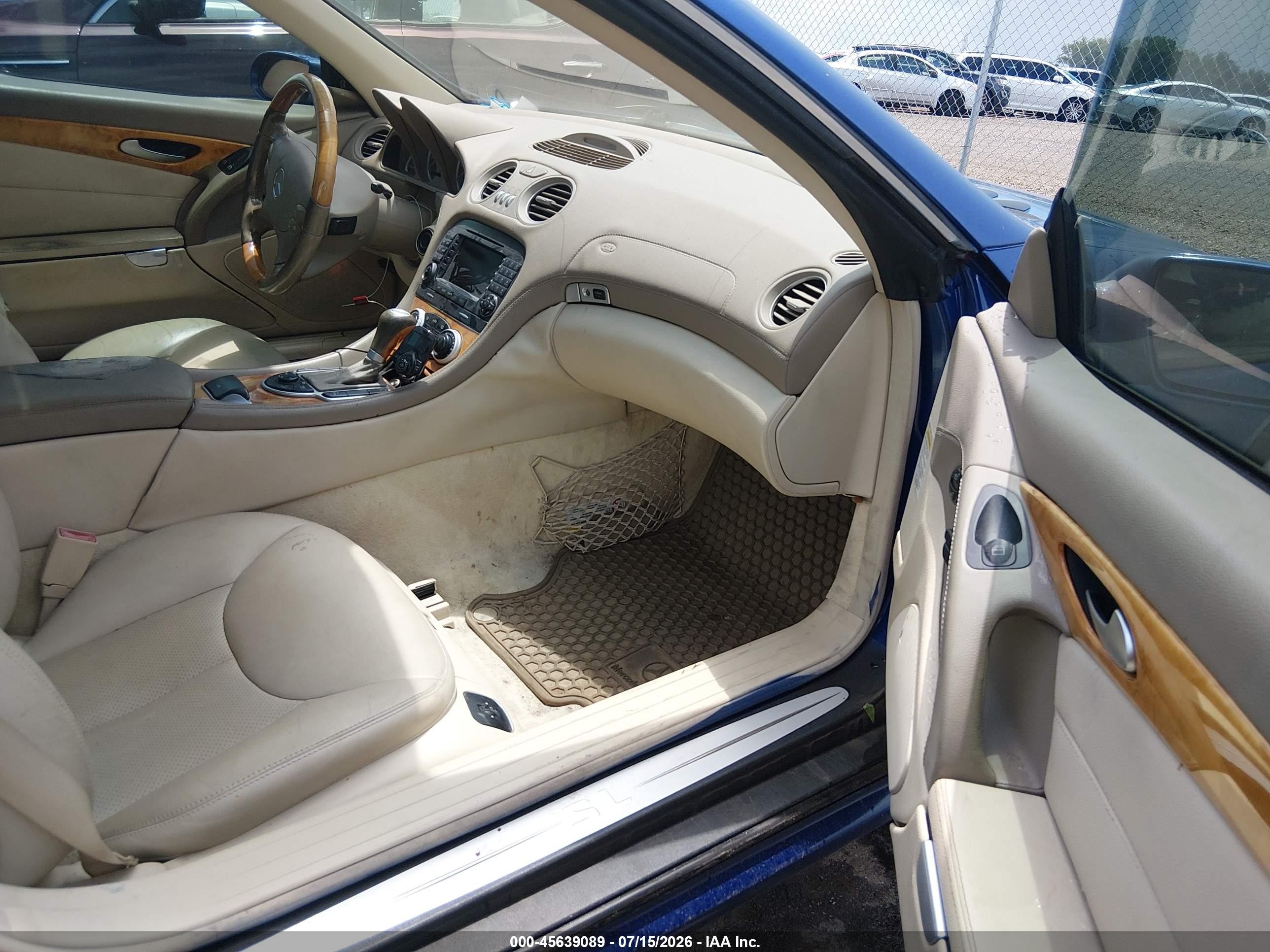2005 Mercedes-benz Sl 500   Синий vin: WDBSK75F35F090157