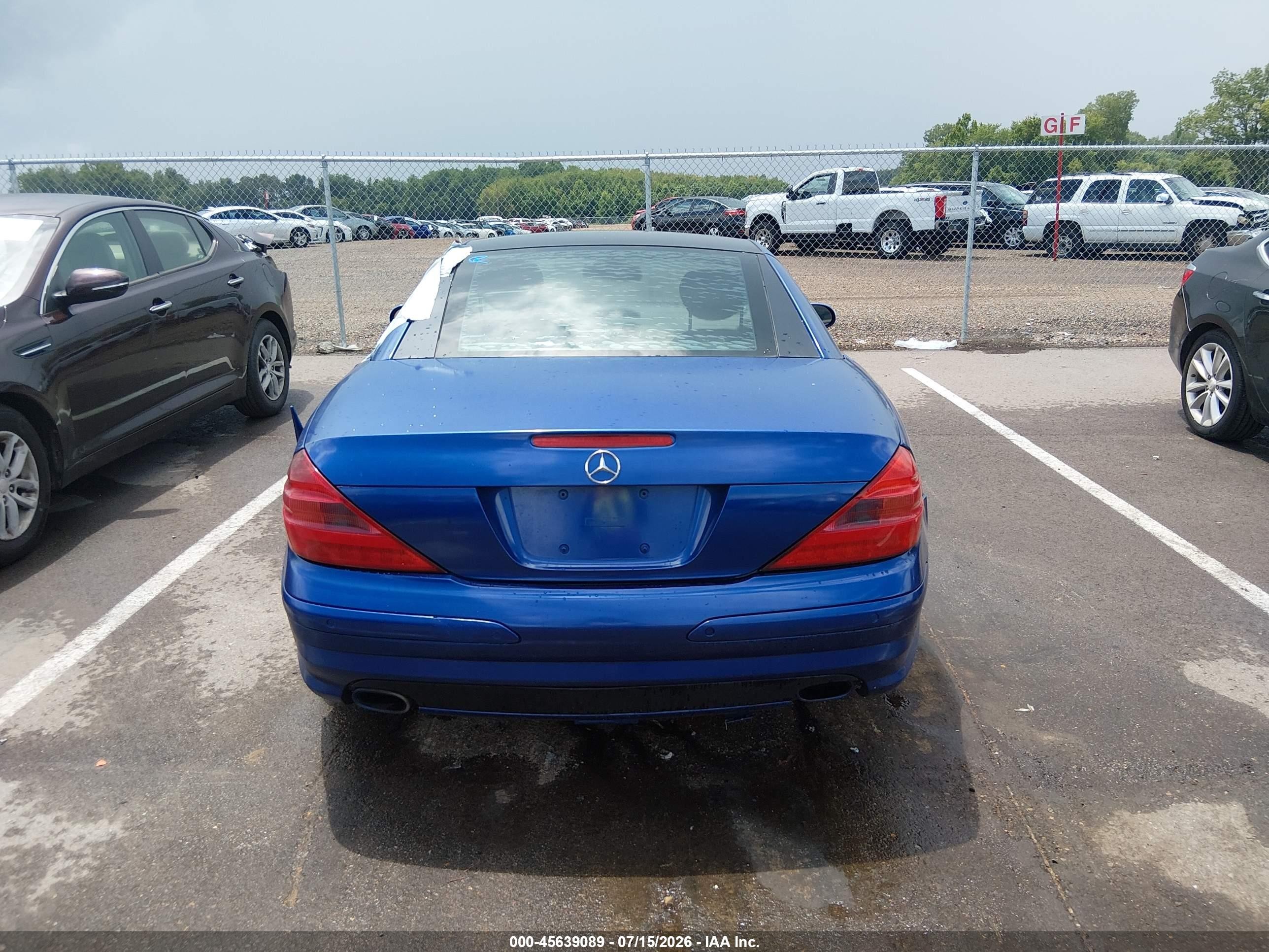 2005 Mercedes-benz Sl 500   Синий vin: WDBSK75F35F090157