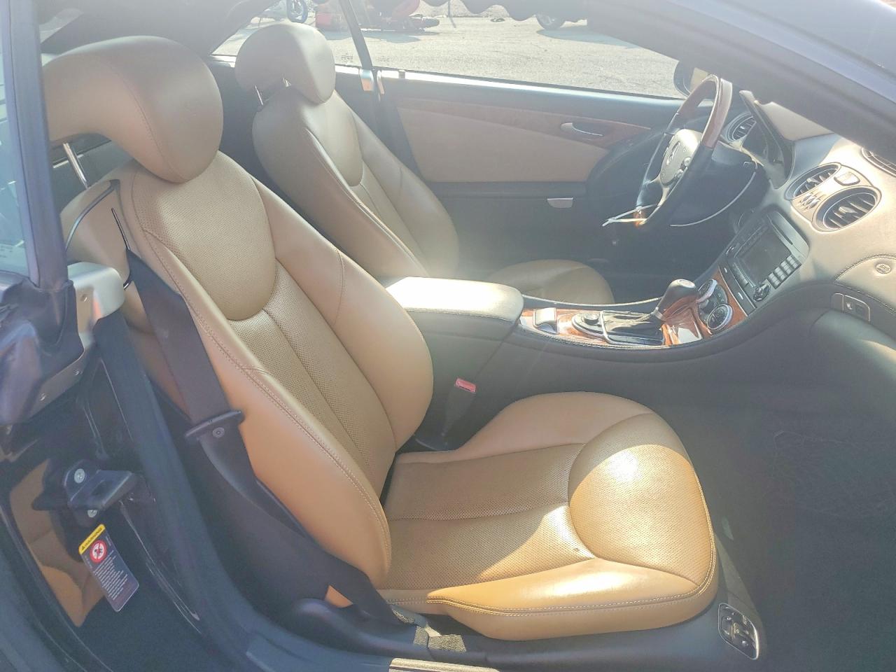 2005 Mercedes-benz Sl 500 Black vin: WDBSK75F35F101951