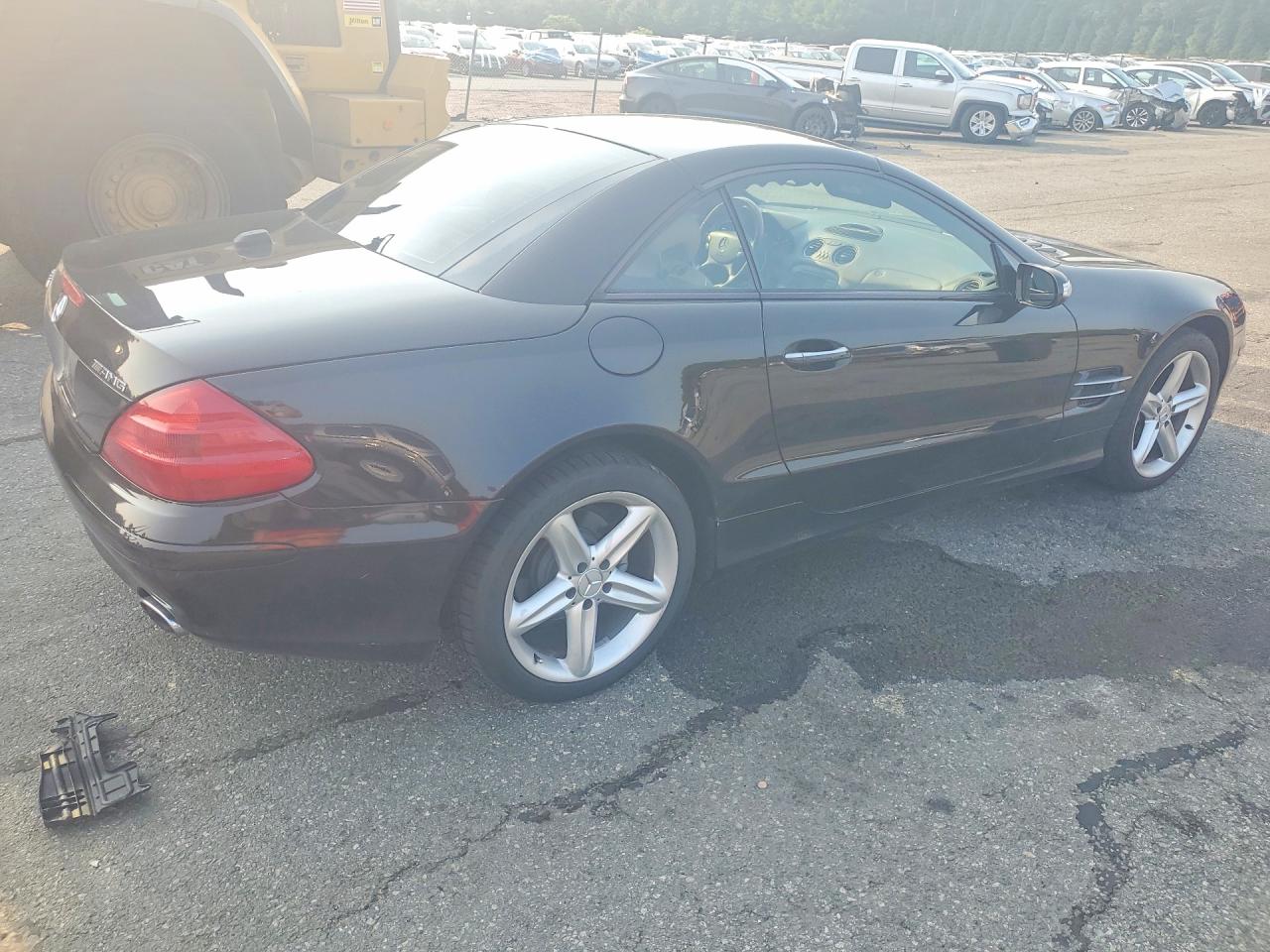 2005 Mercedes-benz Sl 500 Black vin: WDBSK75F35F101951