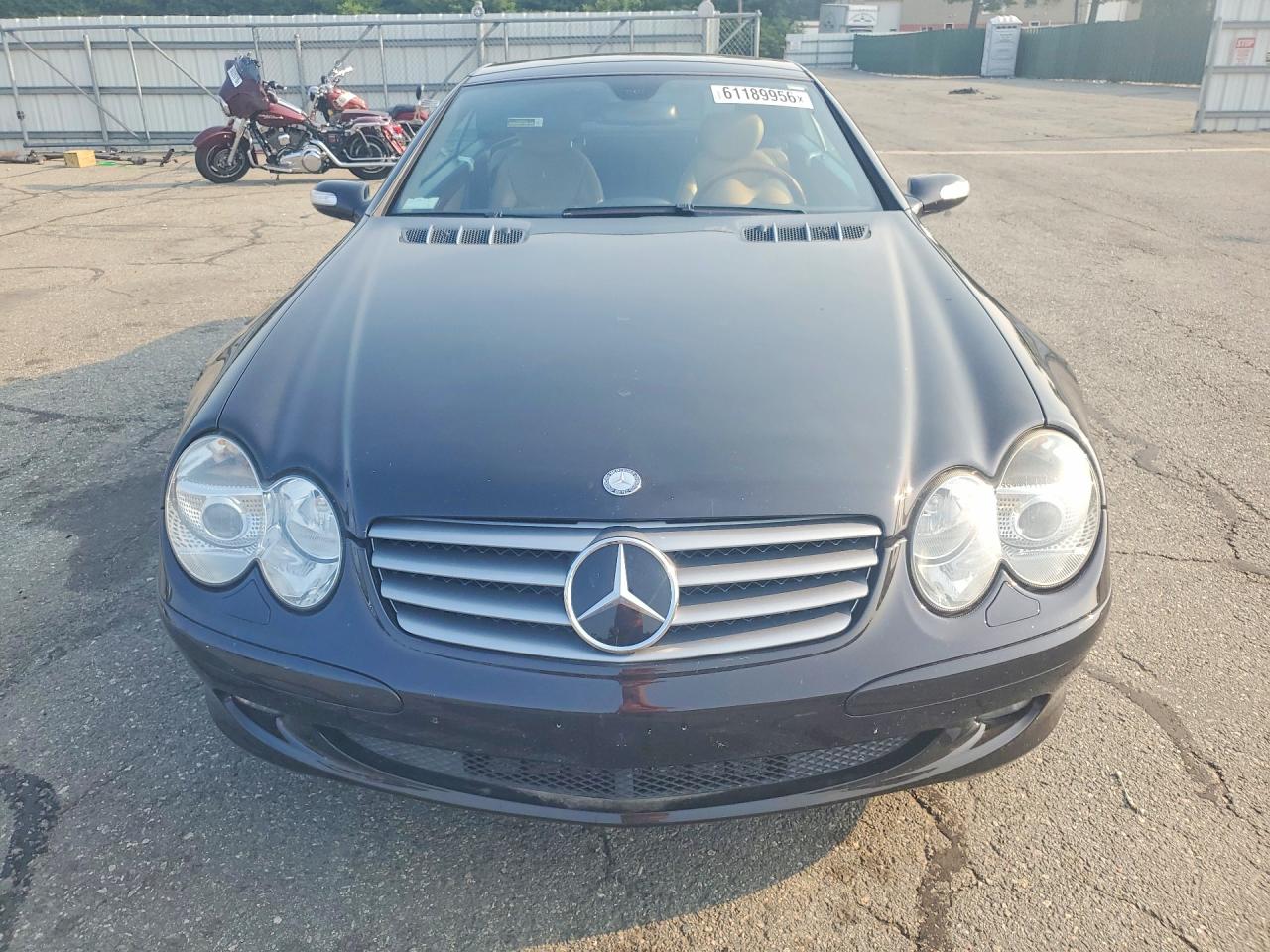 2005 Mercedes-benz Sl 500 Black vin: WDBSK75F35F101951