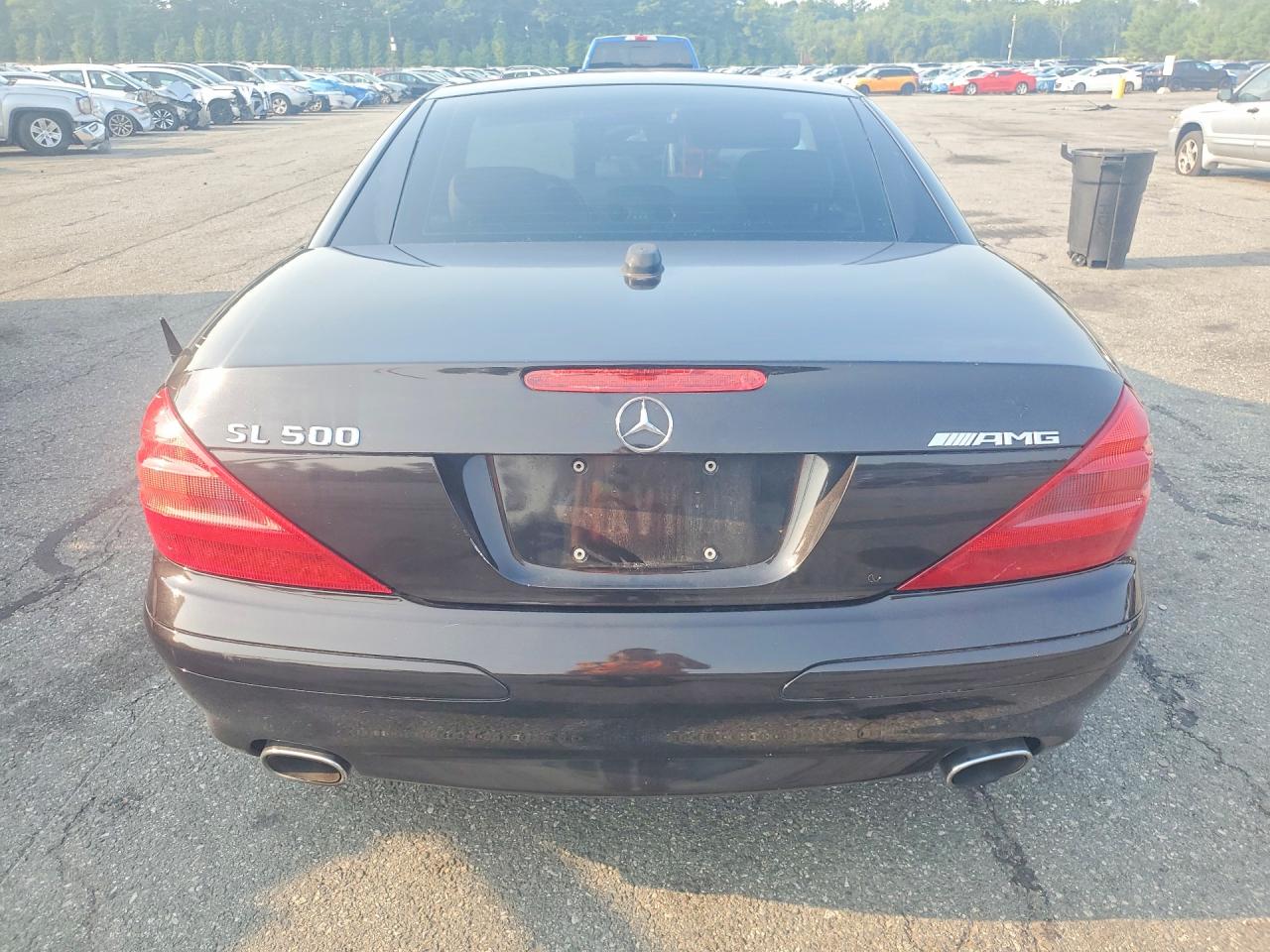 2005 Mercedes-benz Sl 500 Black vin: WDBSK75F35F101951