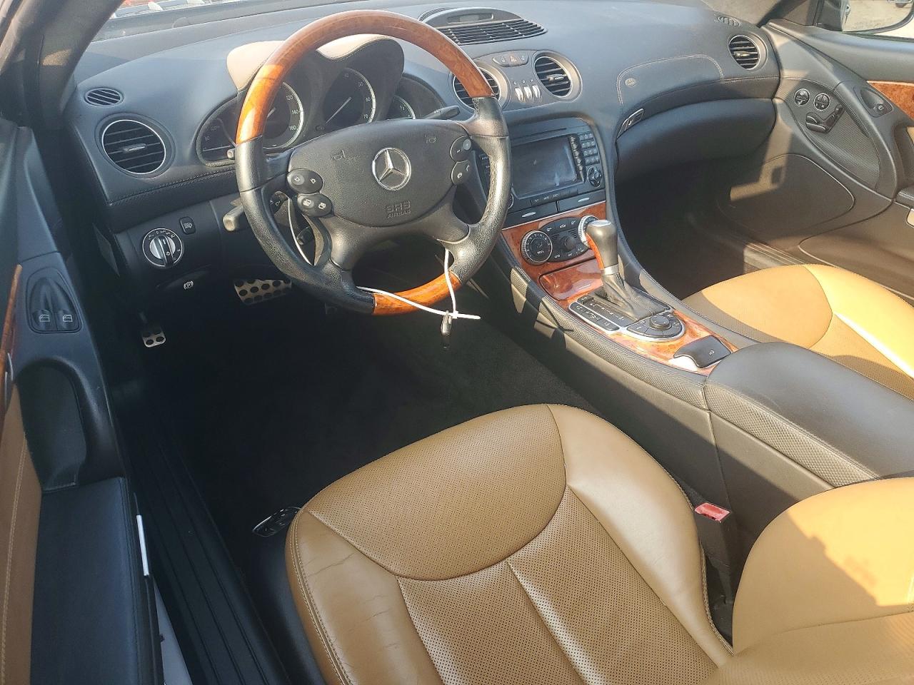 2005 Mercedes-benz Sl 500 Black vin: WDBSK75F35F101951