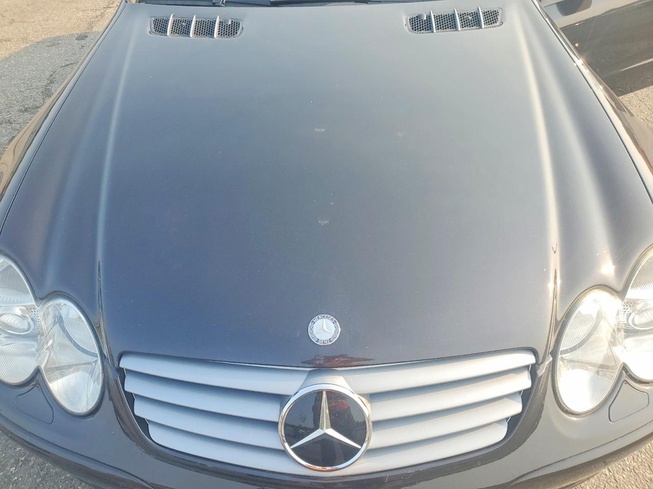 2005 Mercedes-benz Sl 500 Black vin: WDBSK75F35F101951