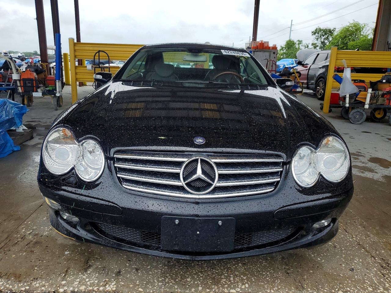 2005 Mercedes-benz Sl 500 Black vin: WDBSK75F35F106325