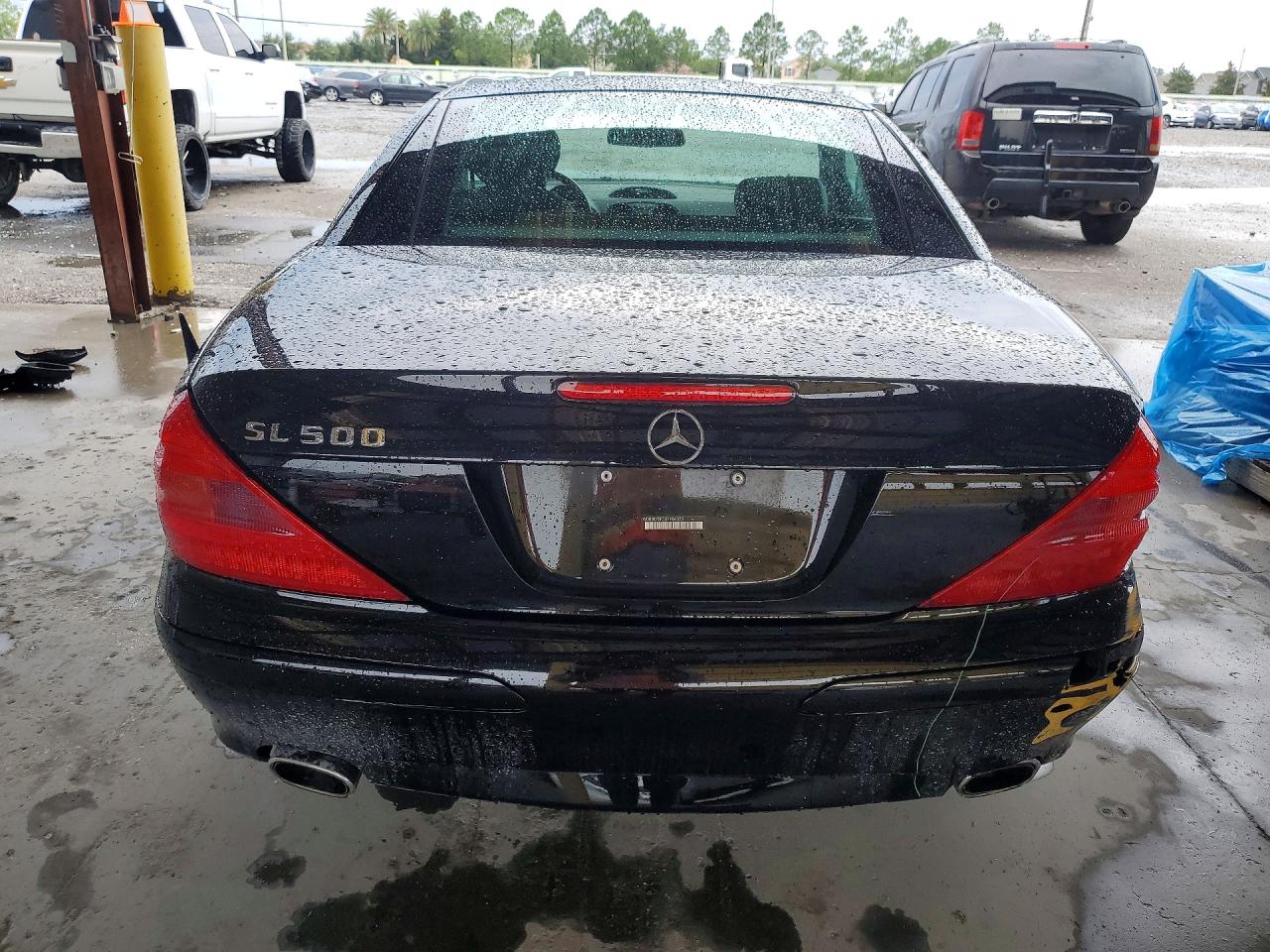 2005 Mercedes-benz Sl 500 Black vin: WDBSK75F35F106325