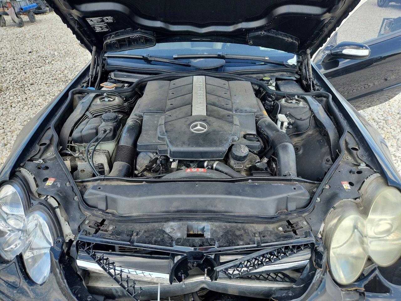2006 Mercedes-benz Sl 500 Black vin: WDBSK75F36F112904