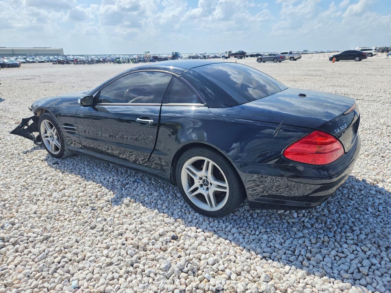 2006 Mercedes-benz Sl 500 Black vin: WDBSK75F36F112904
