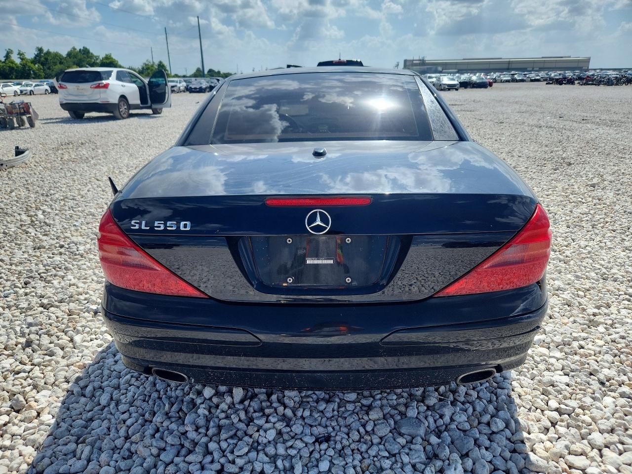 2006 Mercedes-benz Sl 500 Black vin: WDBSK75F36F112904