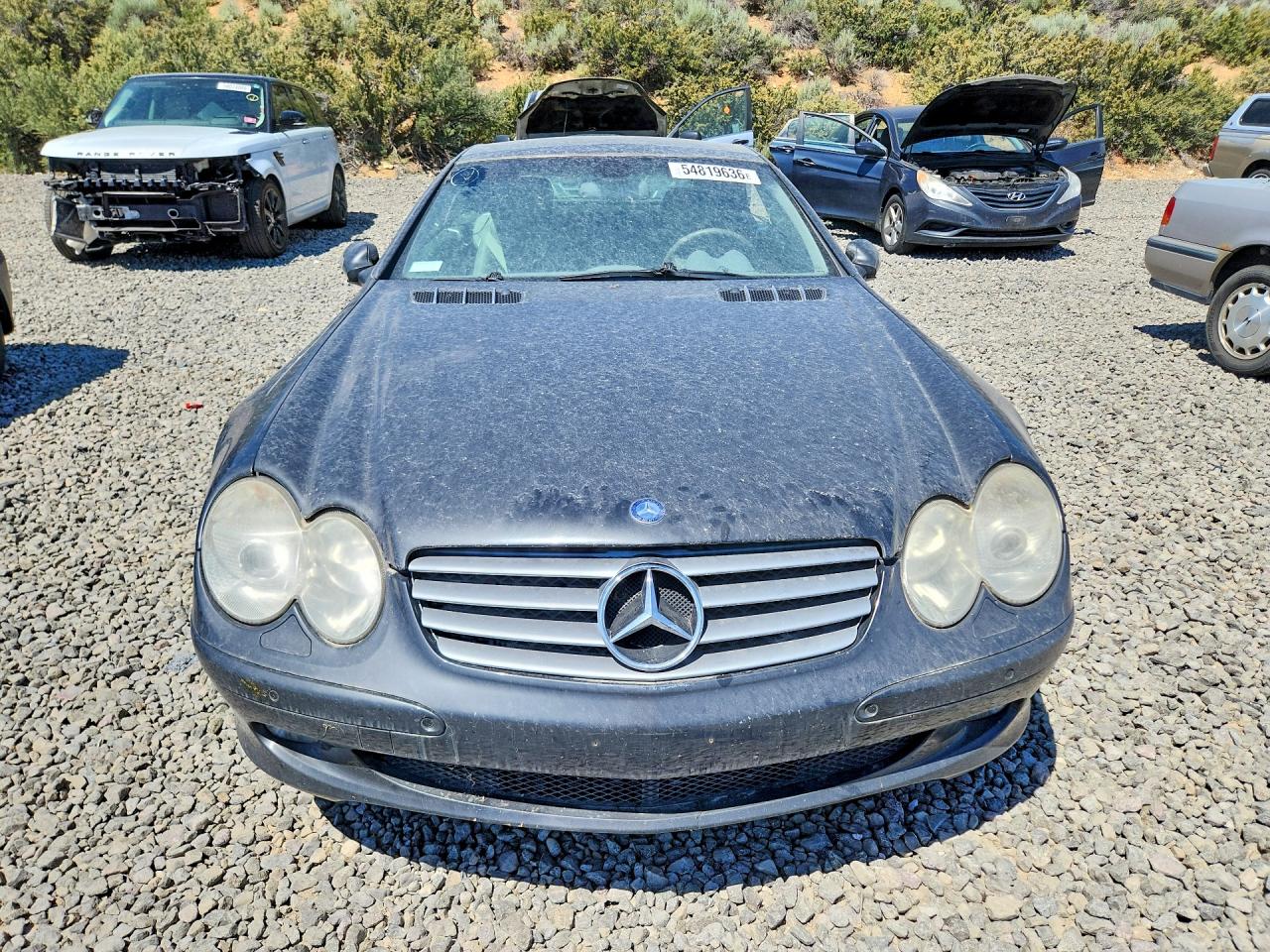 2003 Mercedes-benz Sl-class Серый vin: WDBSK75F43F007462