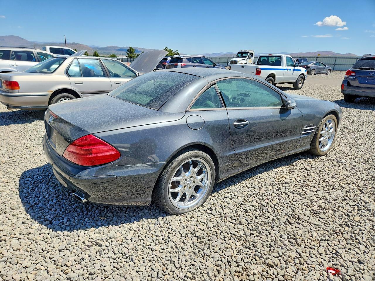 2003 Mercedes-benz Sl-class Серый vin: WDBSK75F43F007462